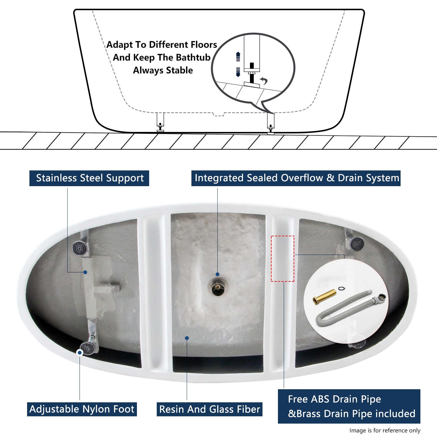 FerdY FERDY-02119-1700-BN bathtubs - View #10