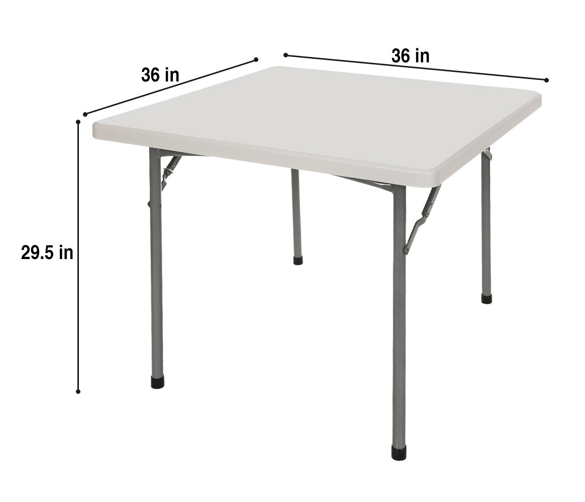 Hampden Furnishings HMDST3636/1-600GY/4 Folding-Furniture-Sets - View #3