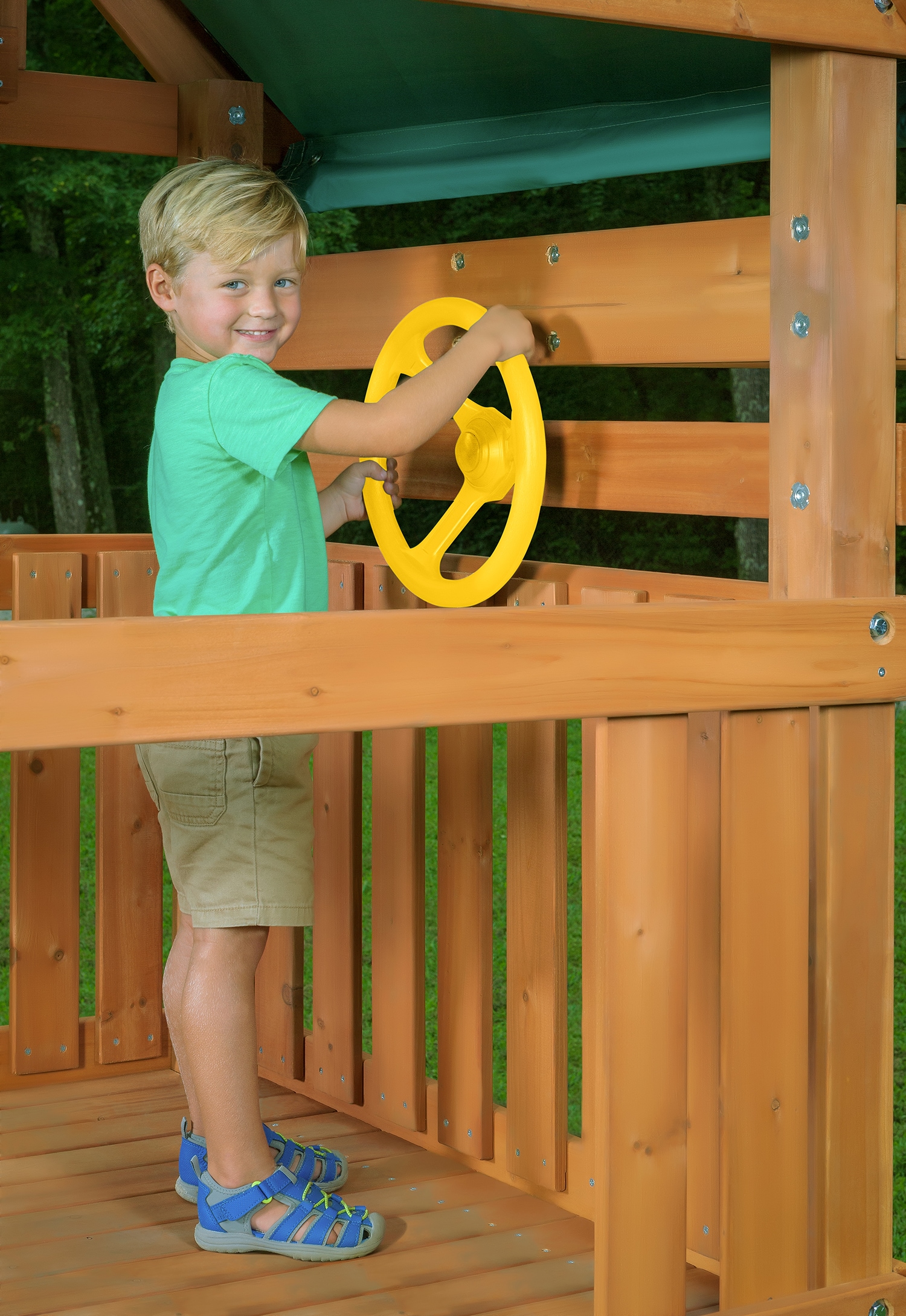 Creative Cedar Designs 3430-Y-G Wood-Playset-Kits - View #4