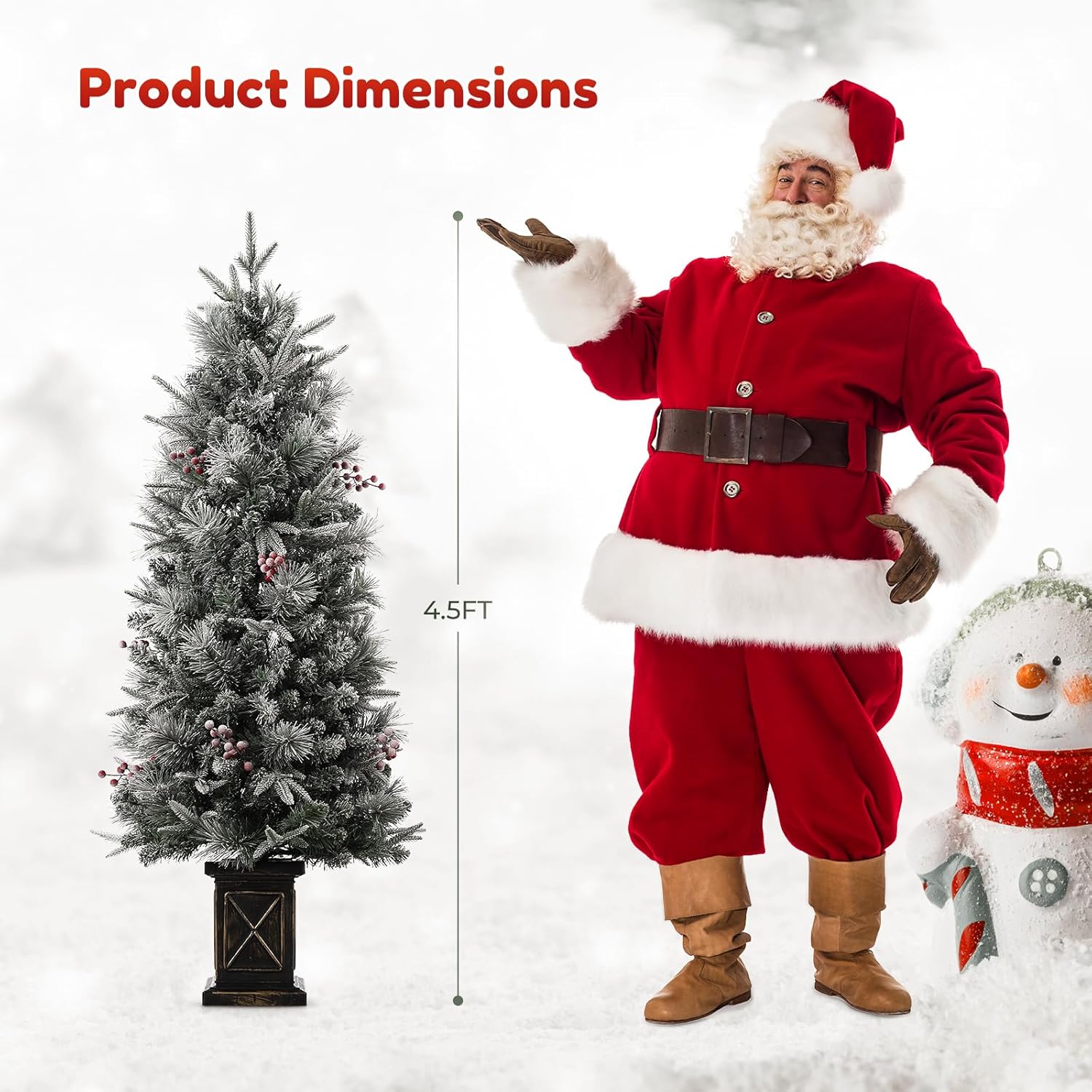 Qeetex DHZ-PHO-0WIP6VNH Artificial-Christmas-Trees - View #2