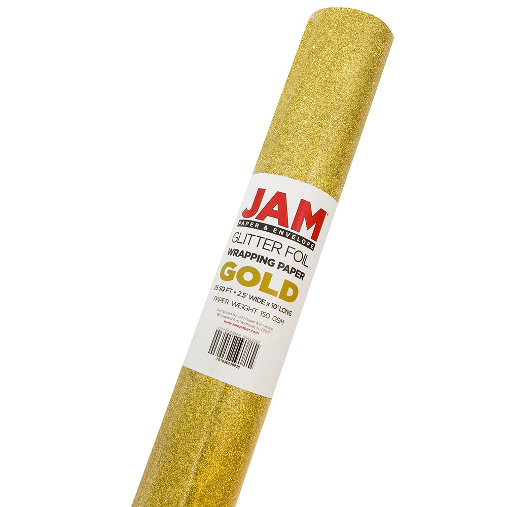 Gold Solid Color Wrapping Paper