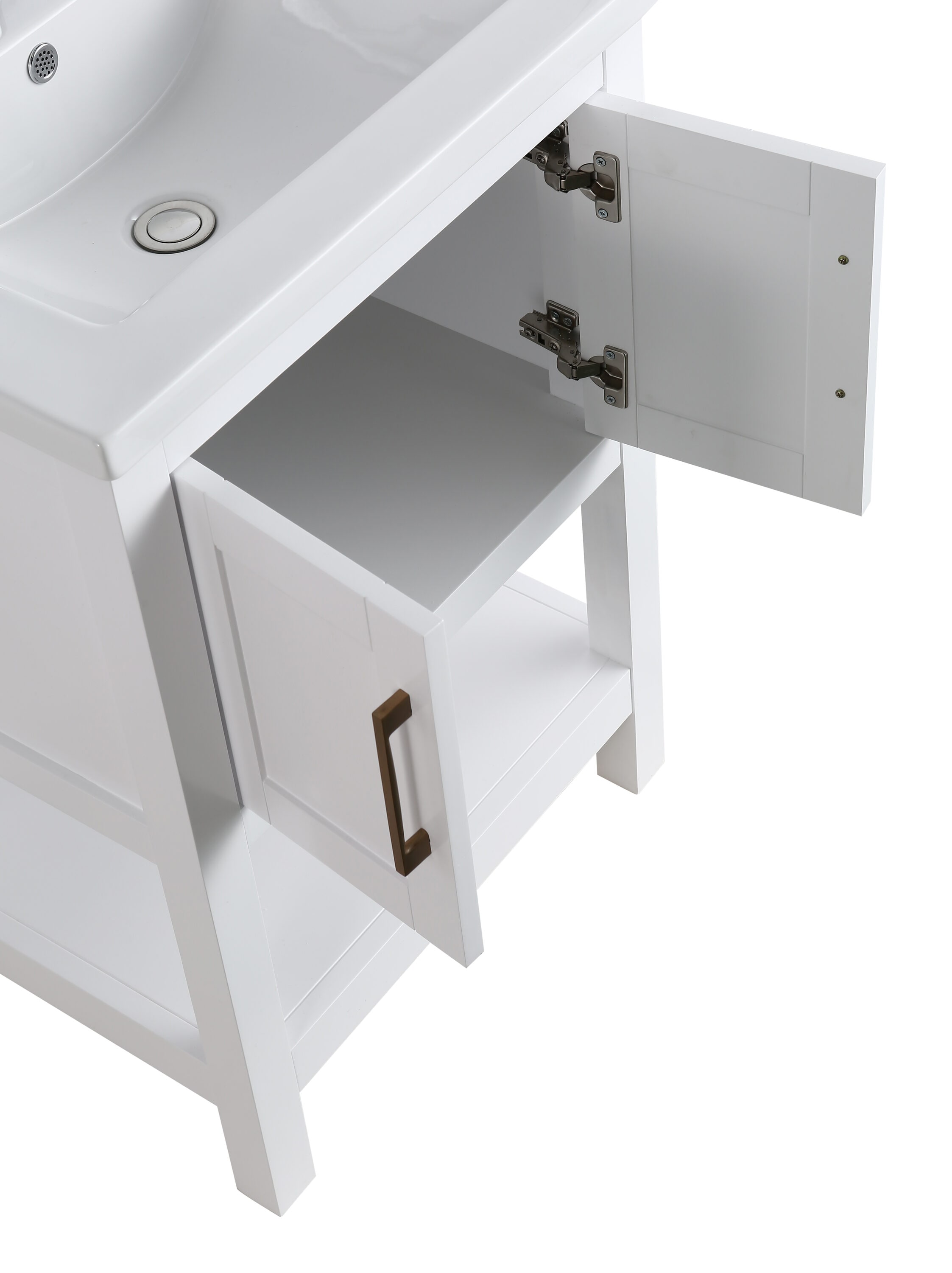 Design Element SPV02-24-WT Bath-Vanity-Combo - View #8