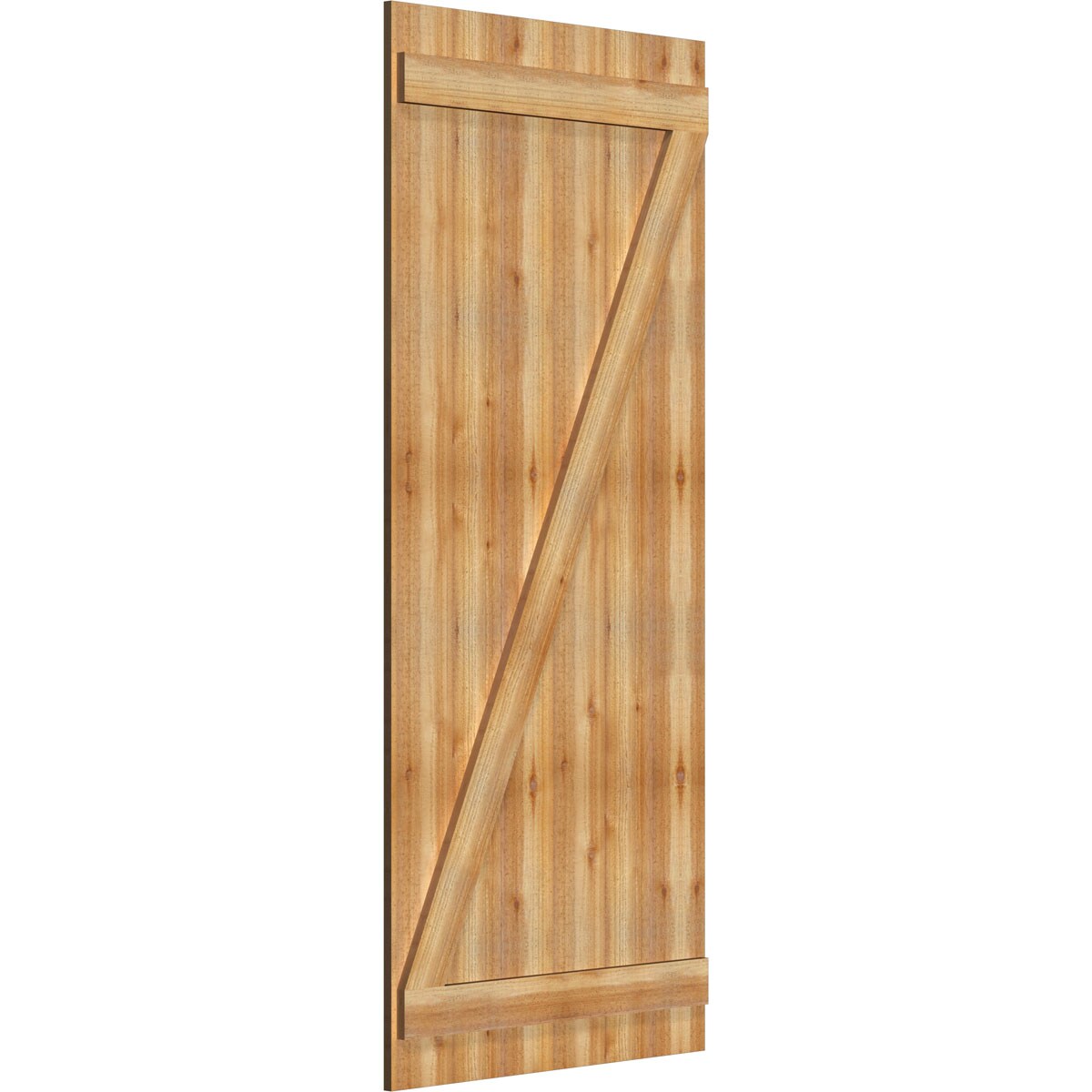 Ekena Millwork RBJ06Z32X074RWR Exterior-Shutters - View #2