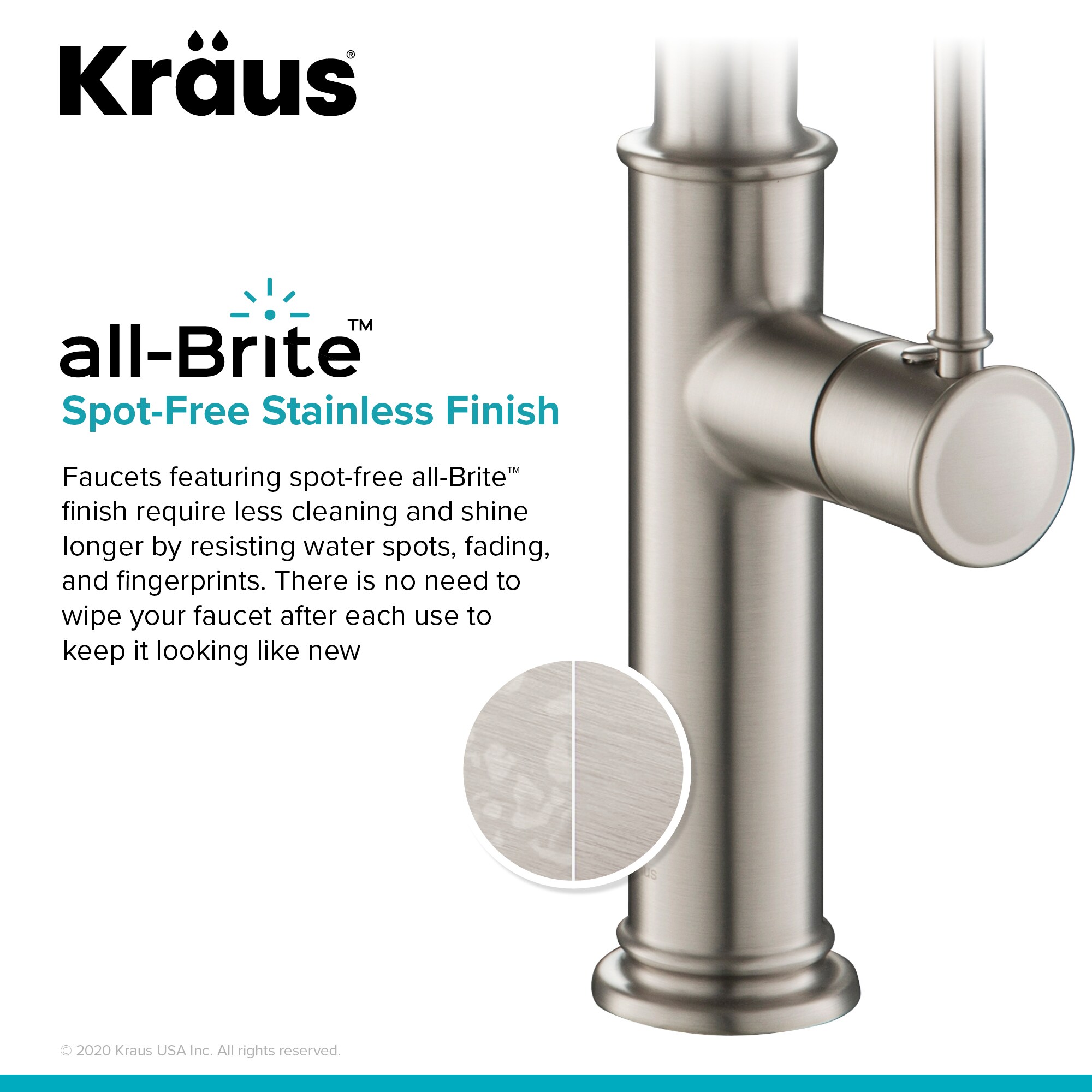 Kraus KPF-1683SFS-KSD80SFS Kitchen-Faucets - View #5