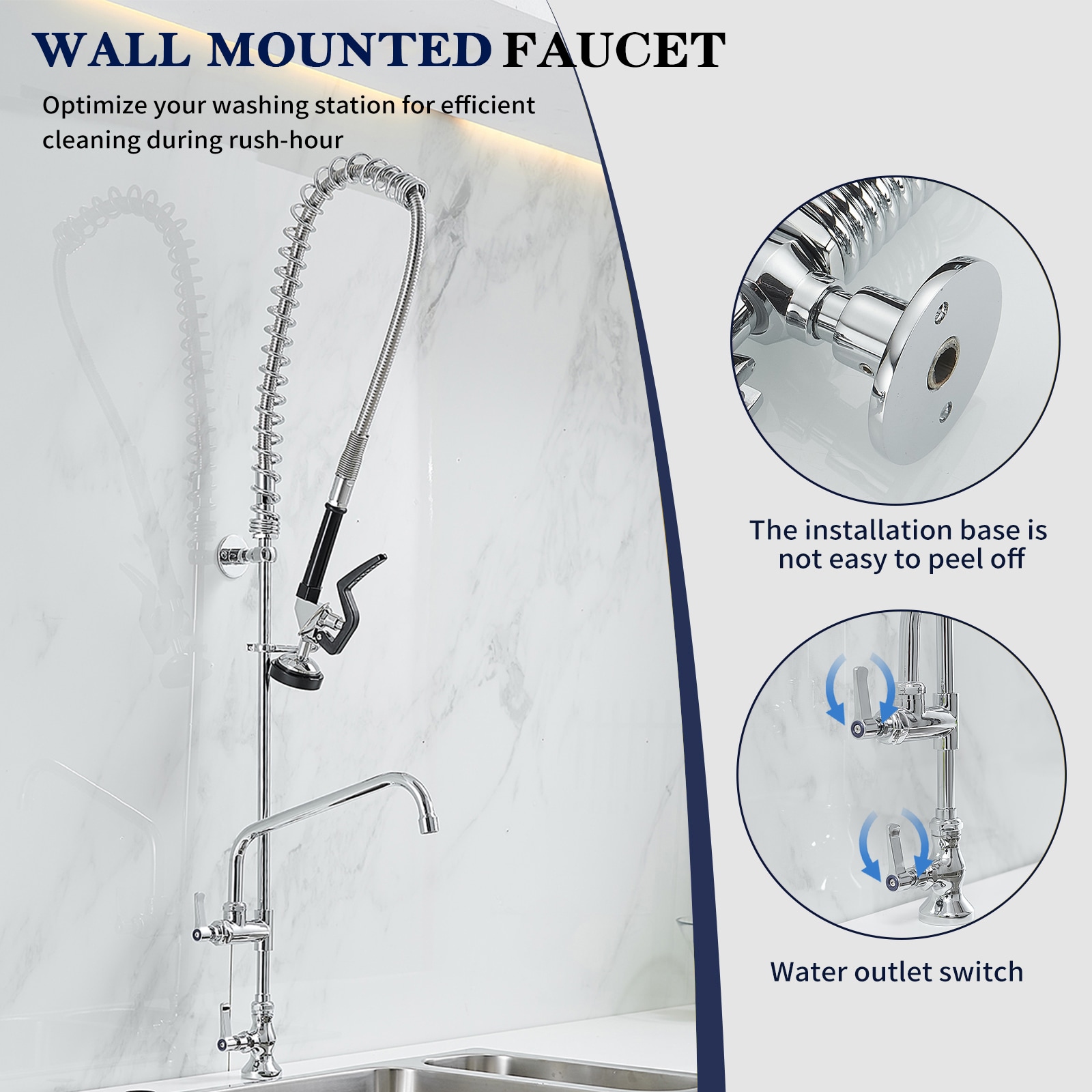 BWE A-94259H-C Kitchen-Faucets - View #5