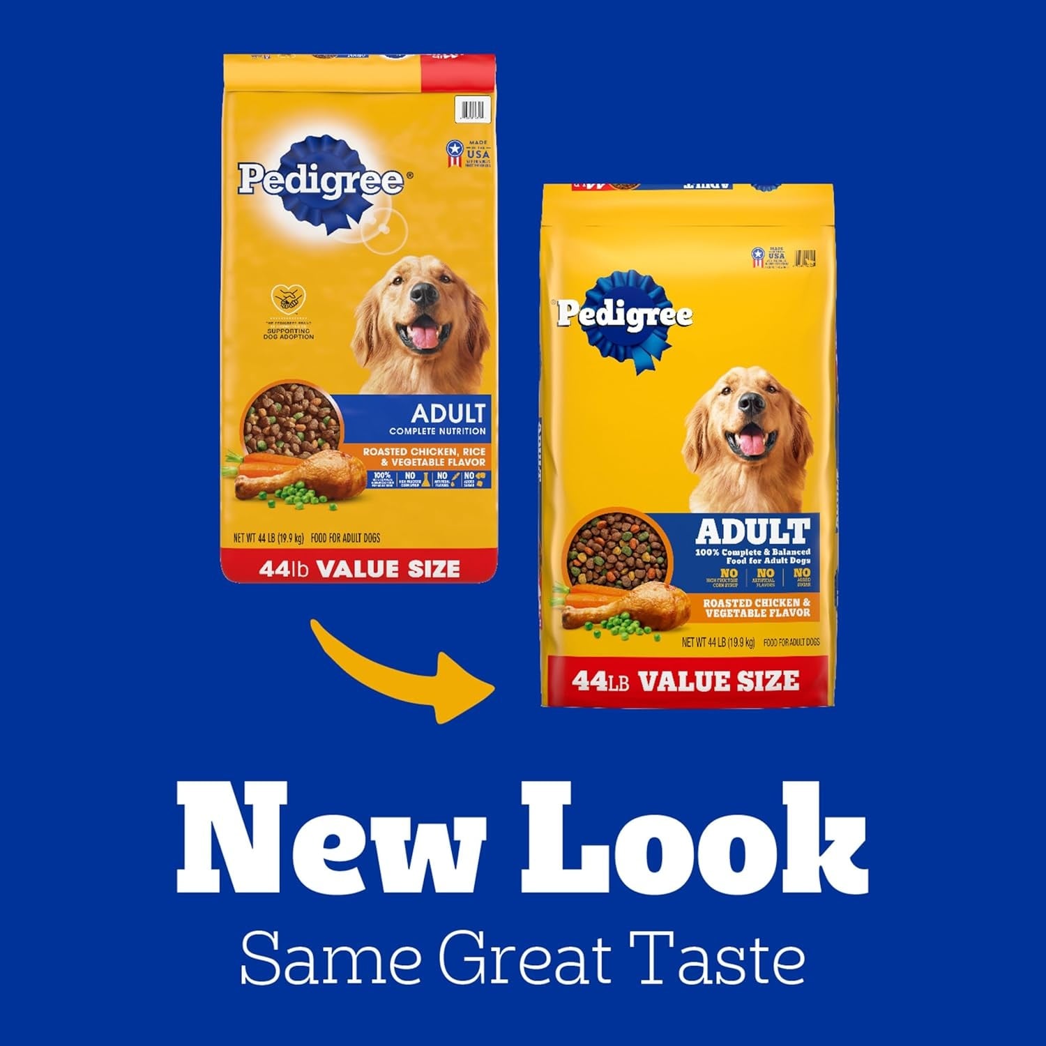 Mars Pet Care Pedigree Adult Chicken Dog Food, 44 oz. Dry Food Recipe for  Healthy Lifestyle, No Artificial Flavors or Added Sugar 10249512 at  Lowes.com