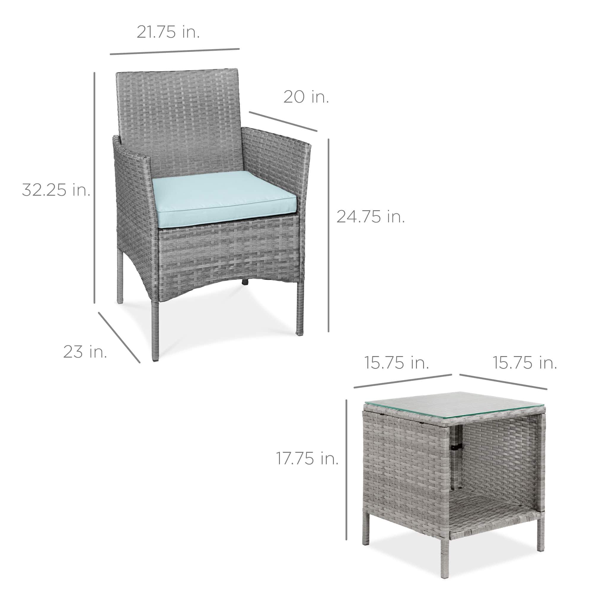 Best Choice Products SKY7599 Patio-Conversation-Sets - View #7