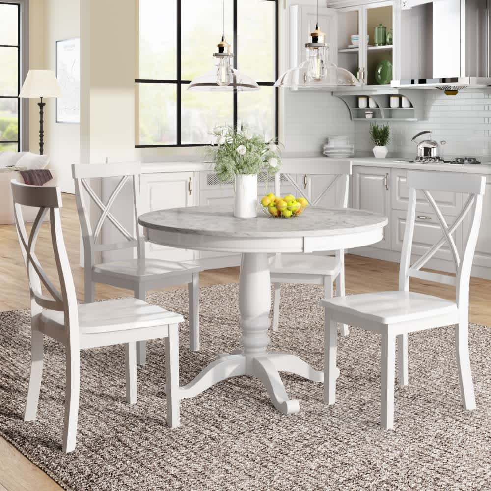 Coolbibila ISAIAH-ROOM-WHITE Dining-Sets - View #4