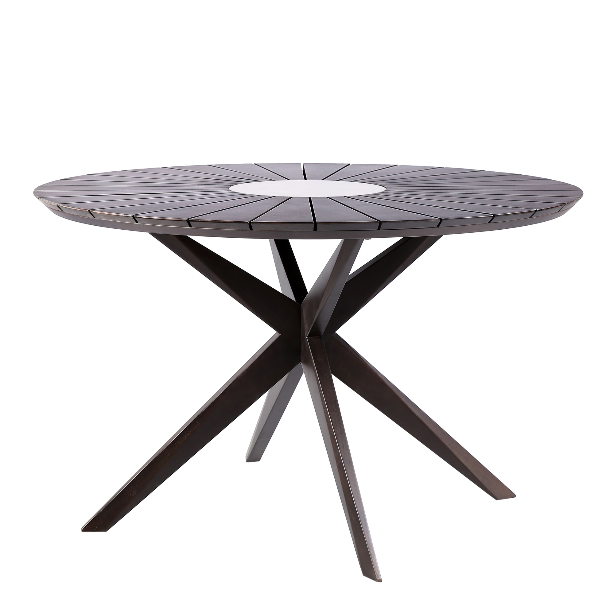 Armen Living SETODOATFGRY Patio-Dining-Sets - View #2