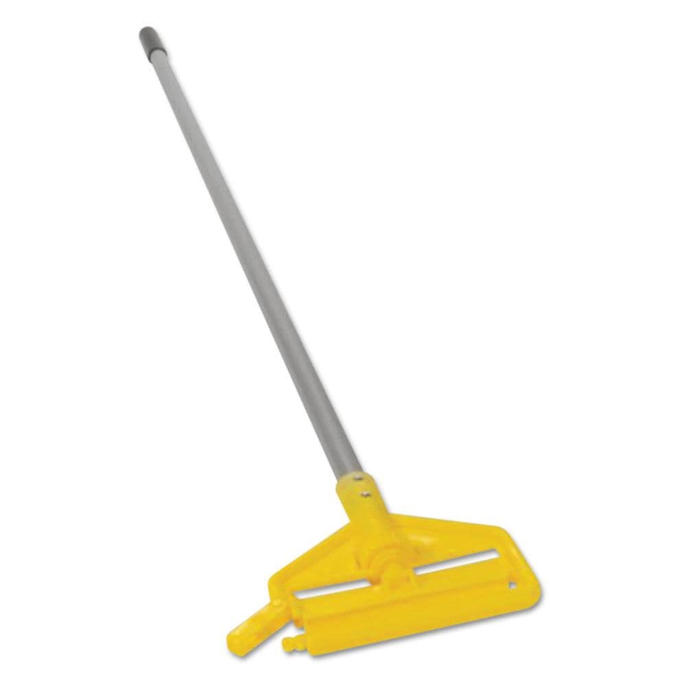 Rubbermaid Commercial Products HYGEN Mop Quick-Connect Mop/Dust Broom  Frame, 11-Inch, Stair Frame for Cleaning Under Furniture in  Home/Office,Yellow
