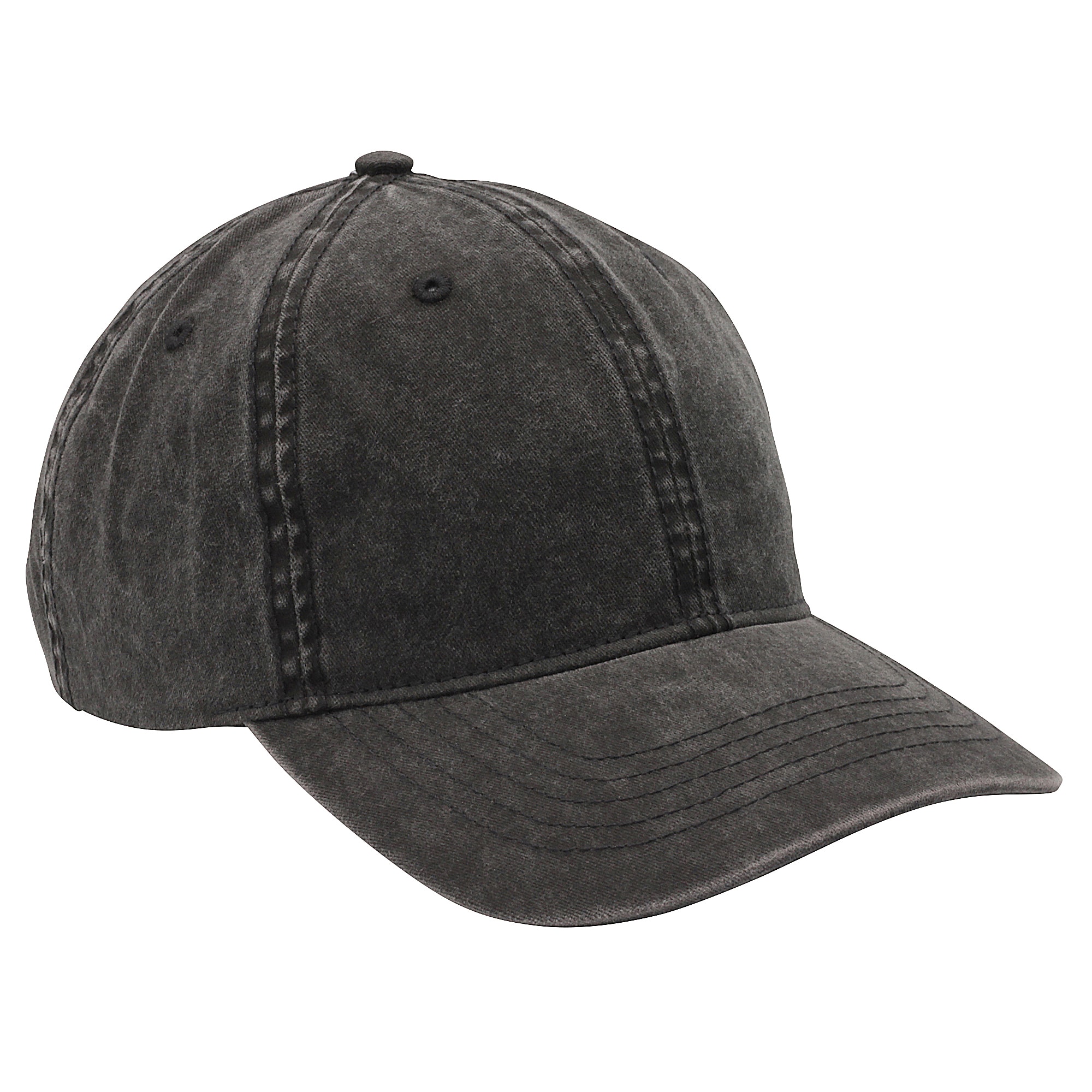 Infinity Brands Women's Black Washed Cotton Baseball Cap at Lowes.com