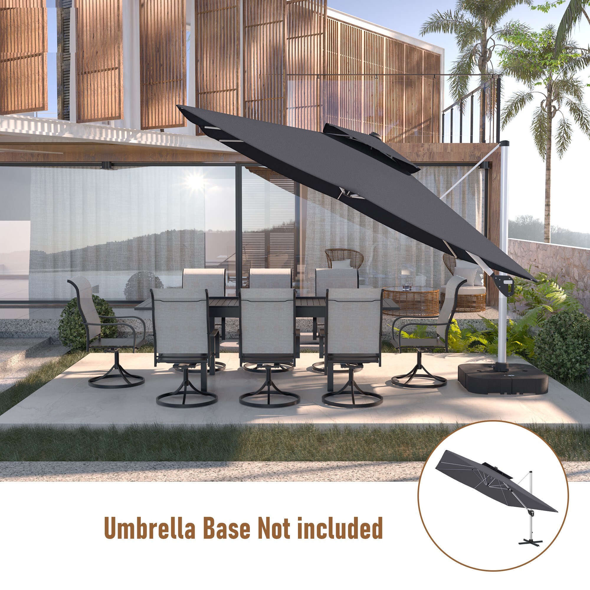 Clihome CWCH-OP70378BE+ Umbrellas-2 - View #2