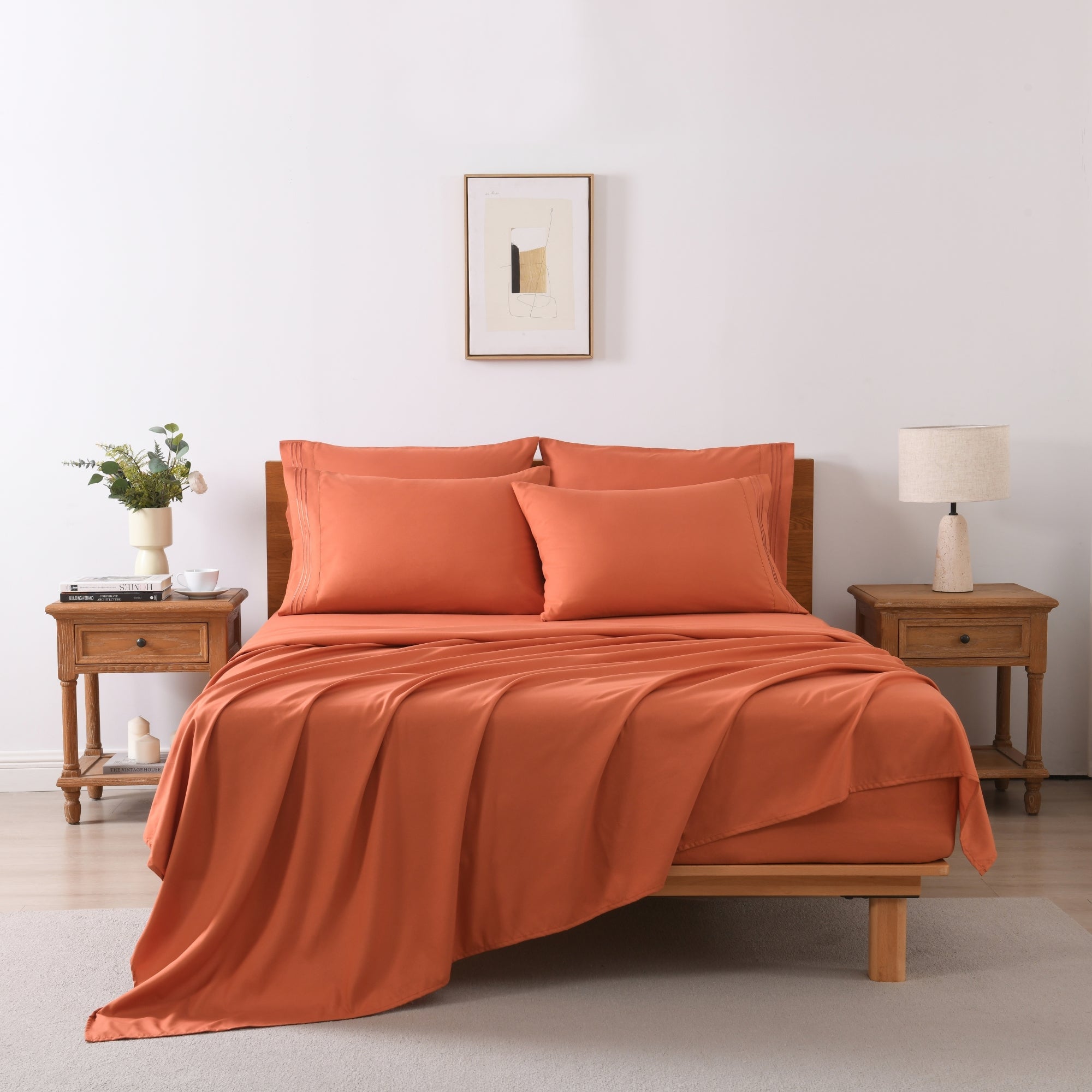MarCielo S4PCS T SALMON Sheet-Sets - View #2