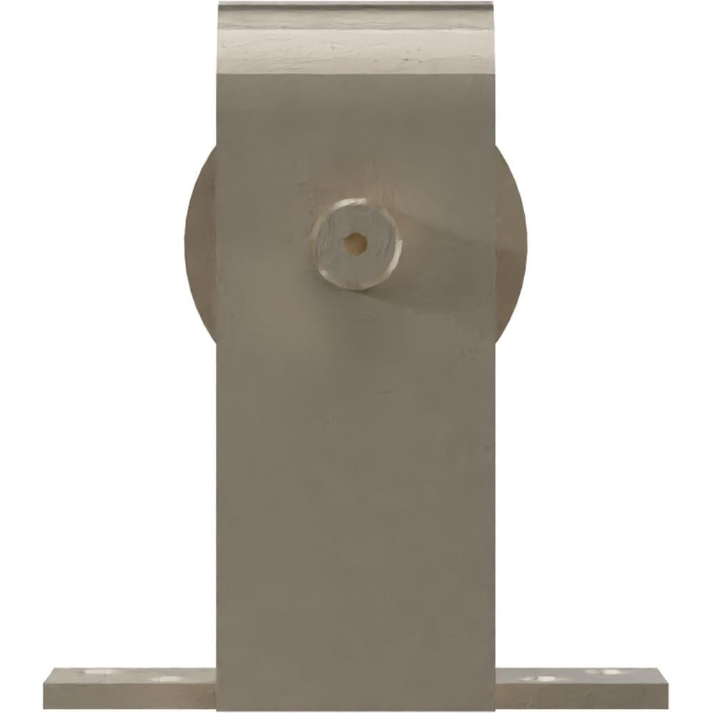 Goldberg Brothers GB60010RWZ White Bronze Indoor J-top Single Double Barn door hanger