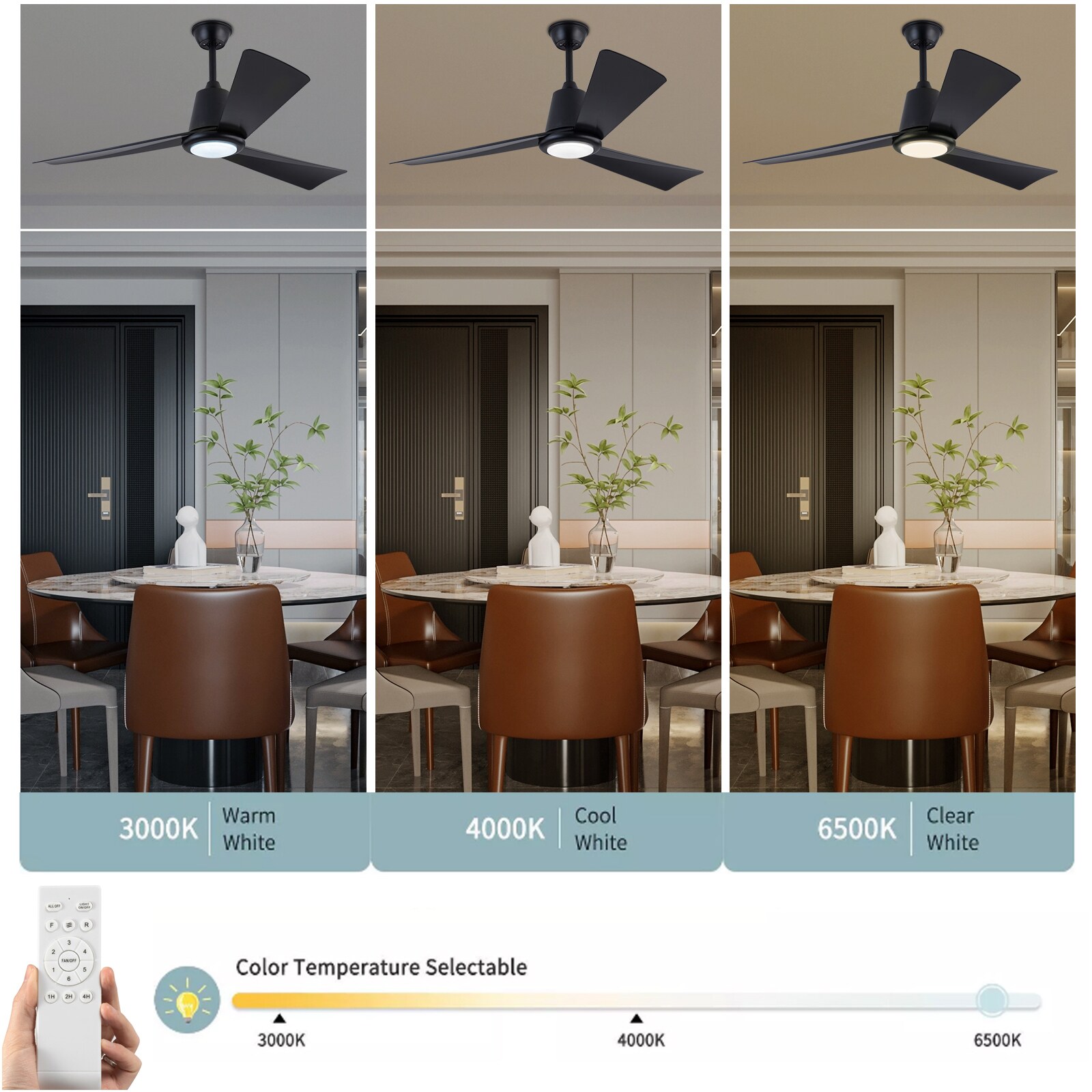Oukaning JZUCOD-00970099 Ceiling-Fans - View #7