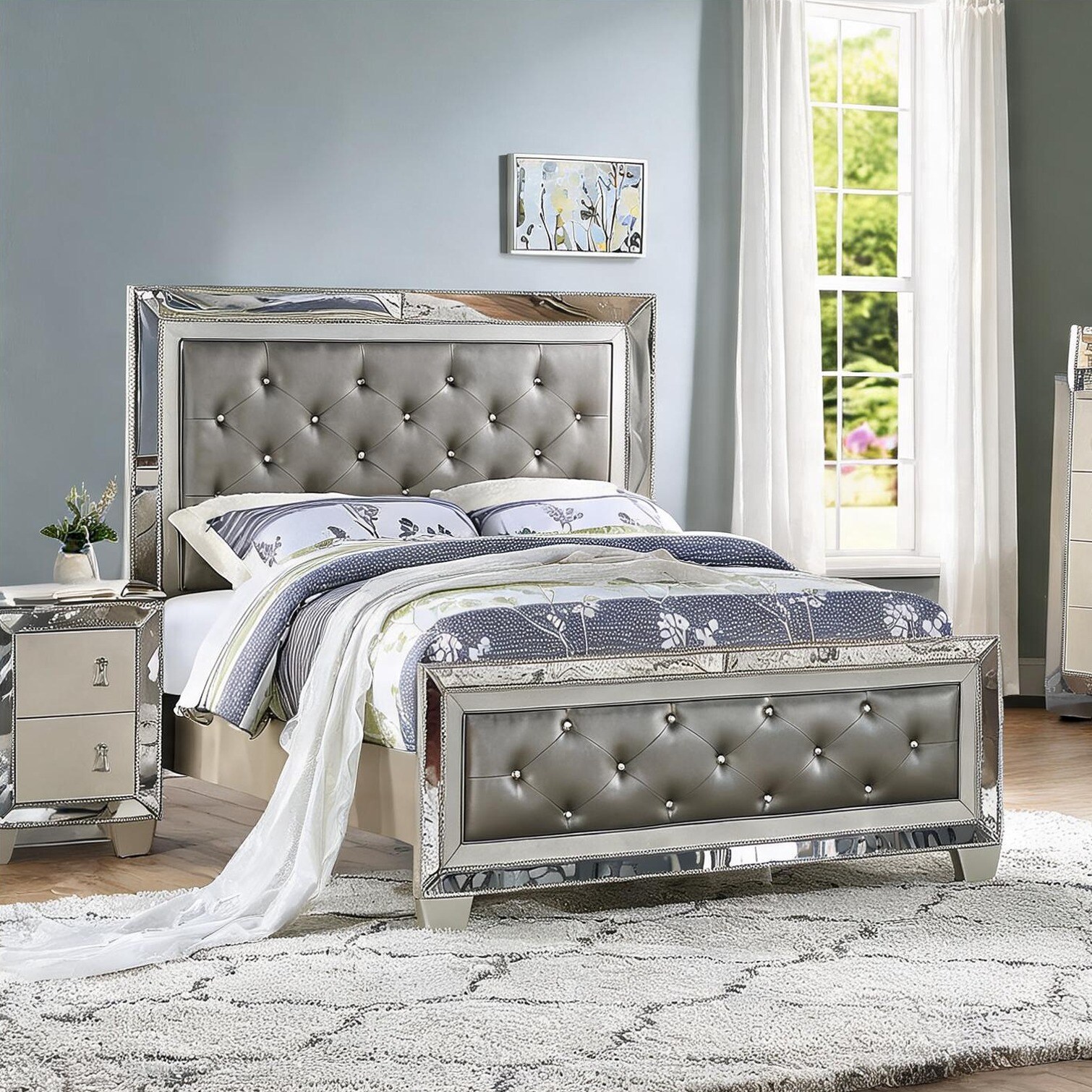 Watnature Grey and Silver Beds and Frames and with Functional Design ...