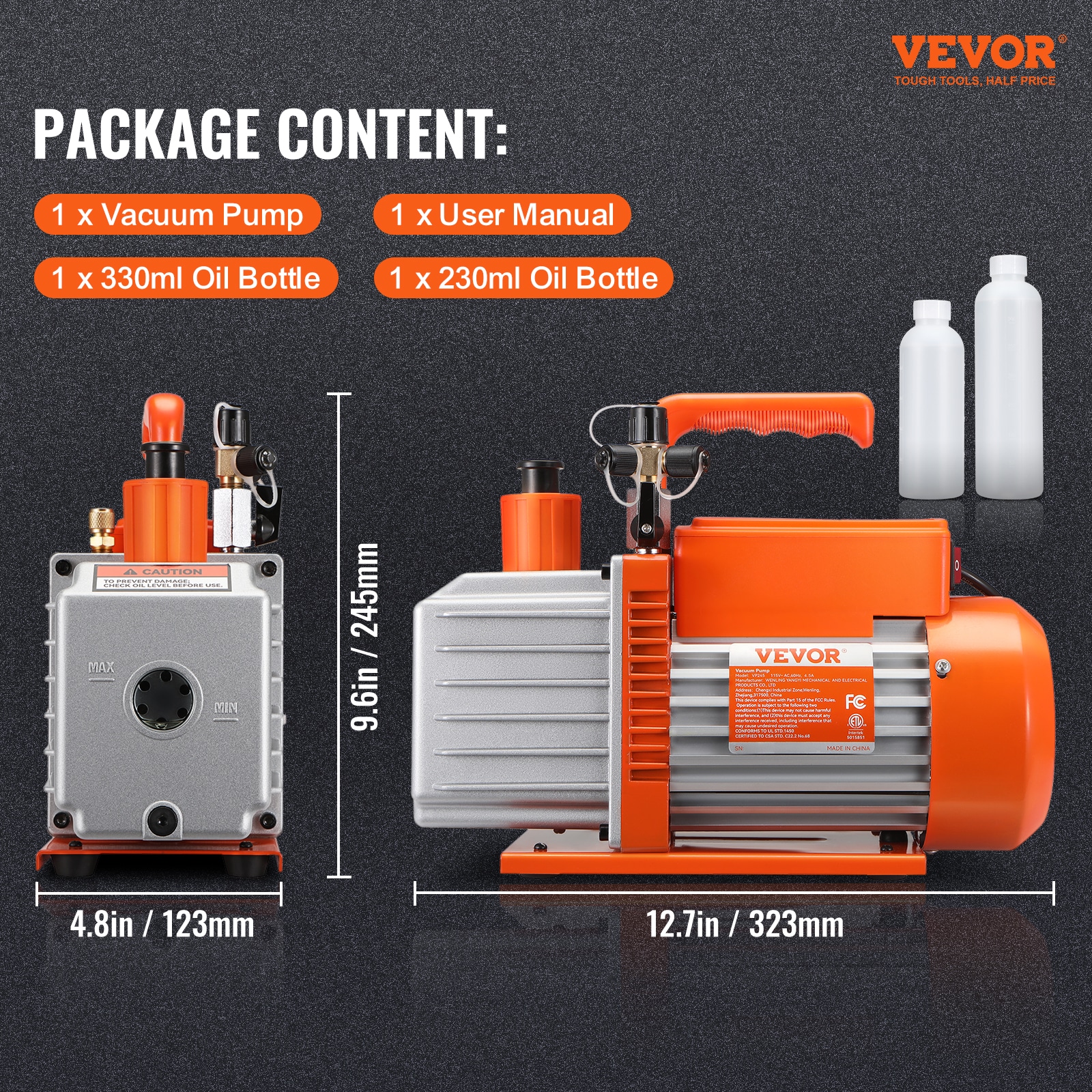 VEVOR KDZKB5CFM375WZ63JV1  - View #8