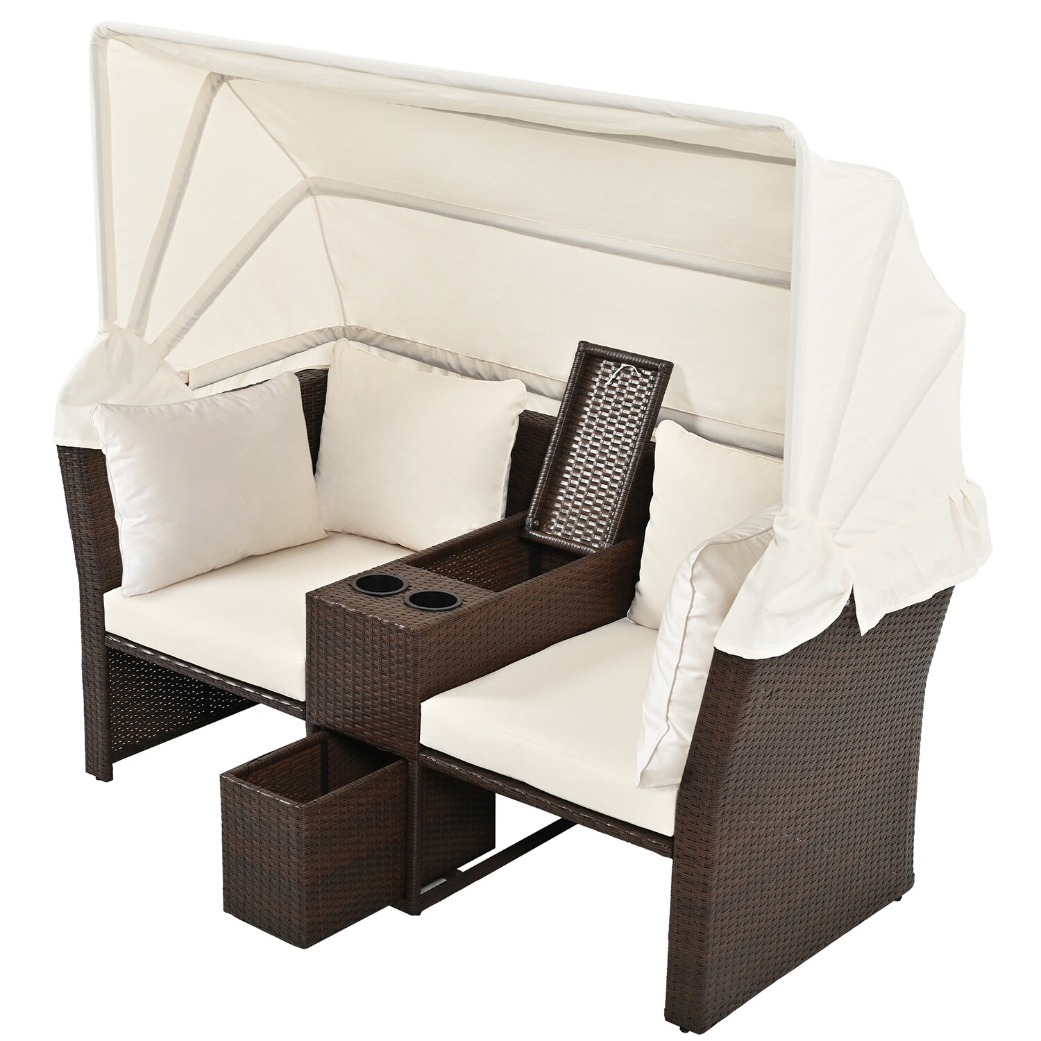 SINOFURN SYB670002GY Patio-Sofas-Daybeds - View #9