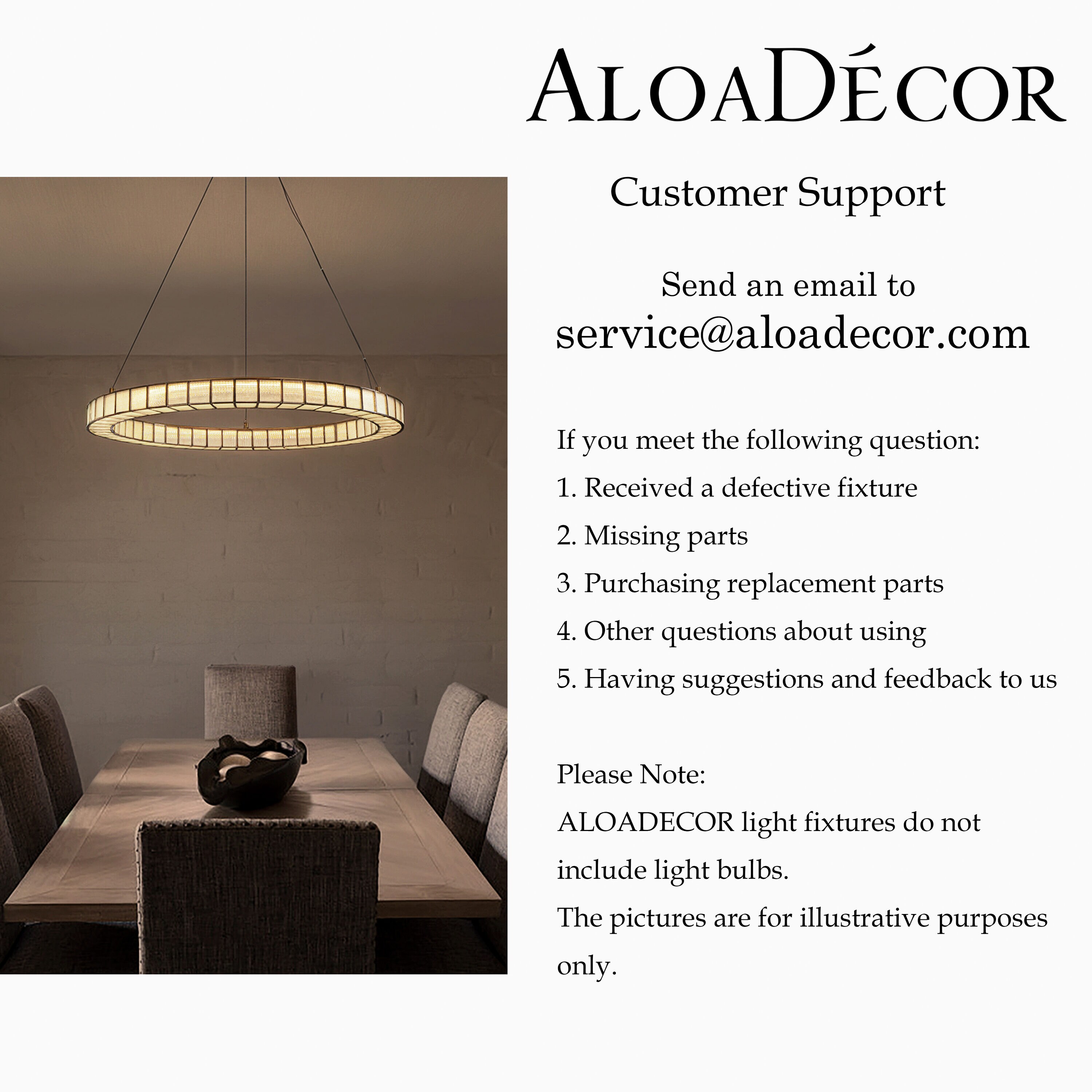 AloaDecor Lighting L7160D80MB01A b090015 - View #8