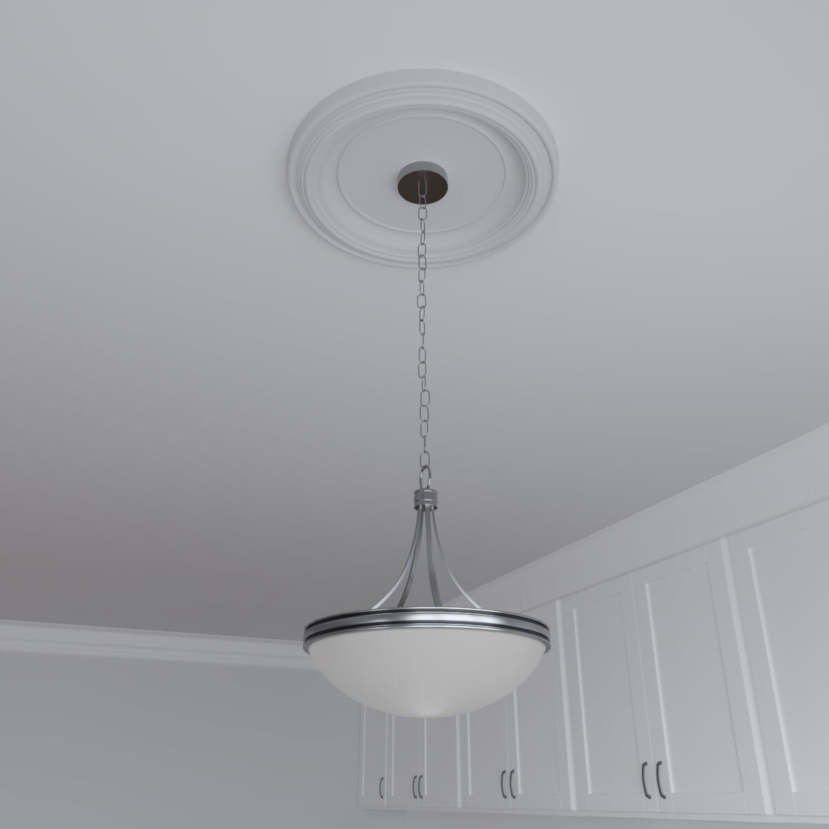 Ekena Millwork CMP19TRGBW Ceiling-Medallions - View #8