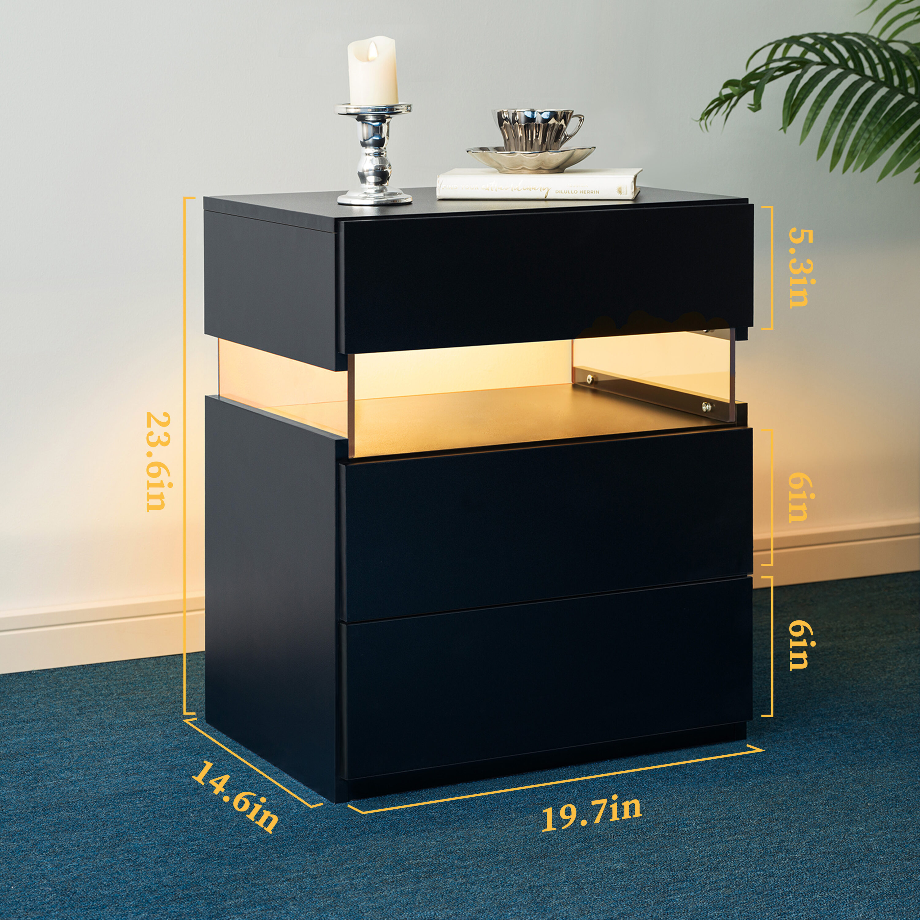 GDFStudio 360138 nightstands - View #3