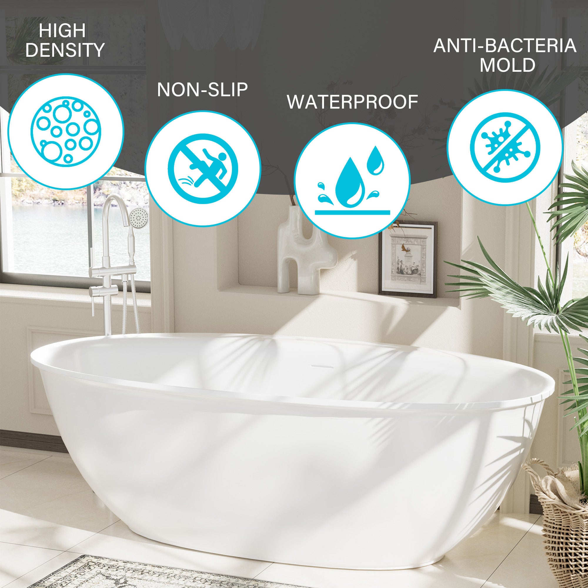 Boyel Living BL04663MW bathtubs - View #7