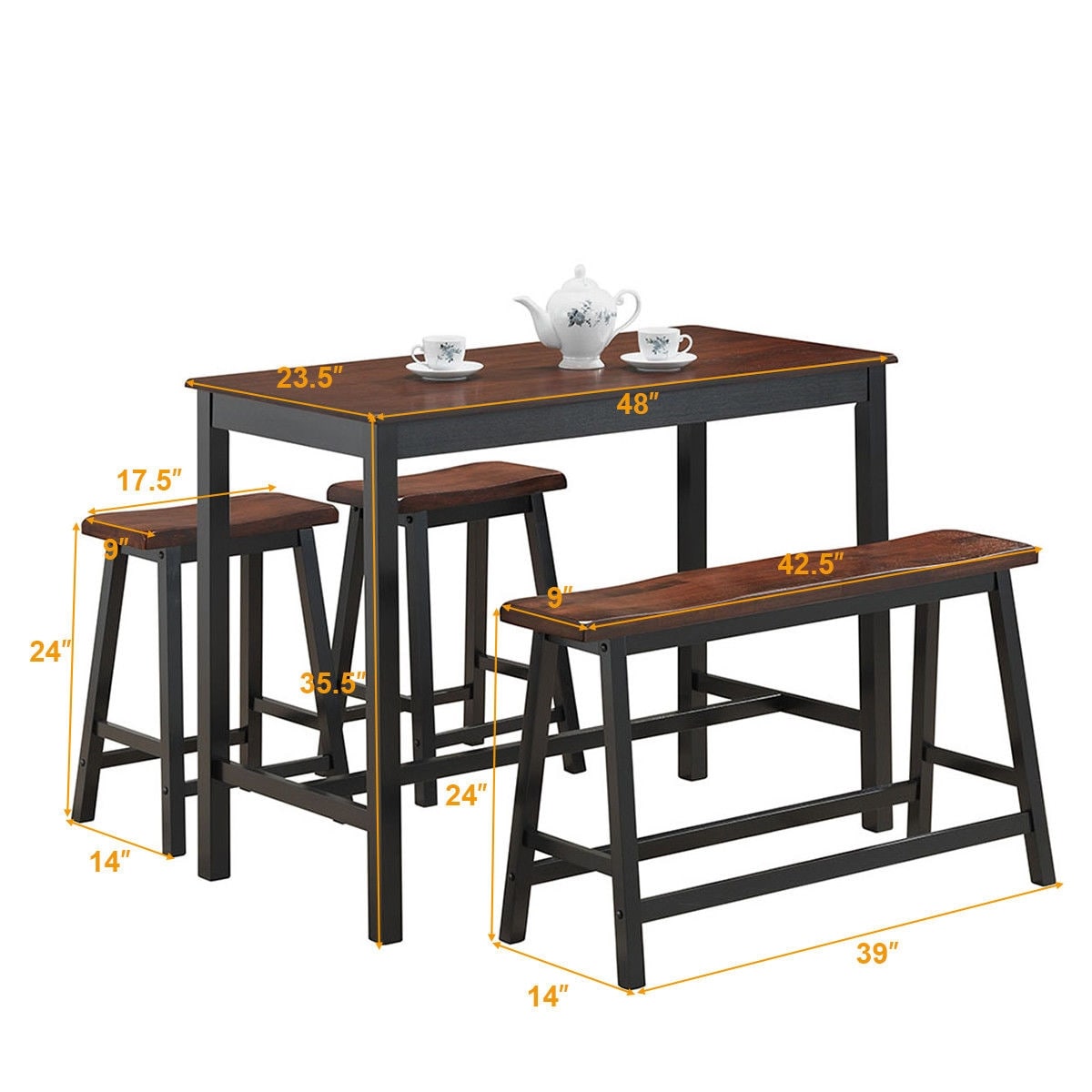 CASAINC WF-HW58977CF-LA Dining-Tables - View #4