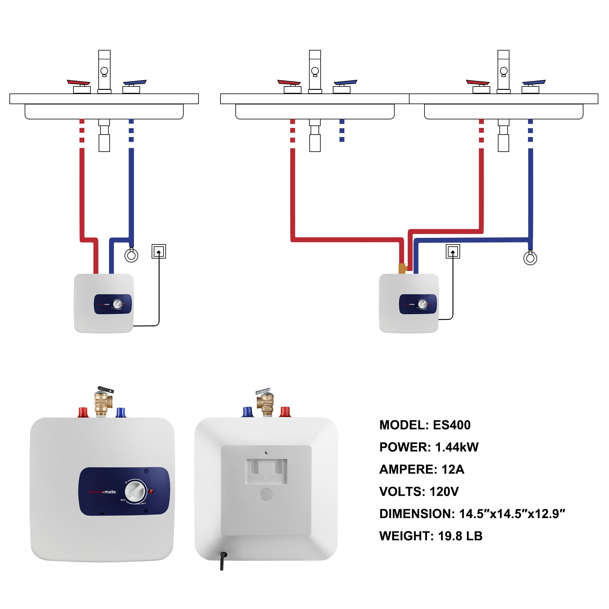 Thermomate ES400 Gas-Water-Heaters - View #4