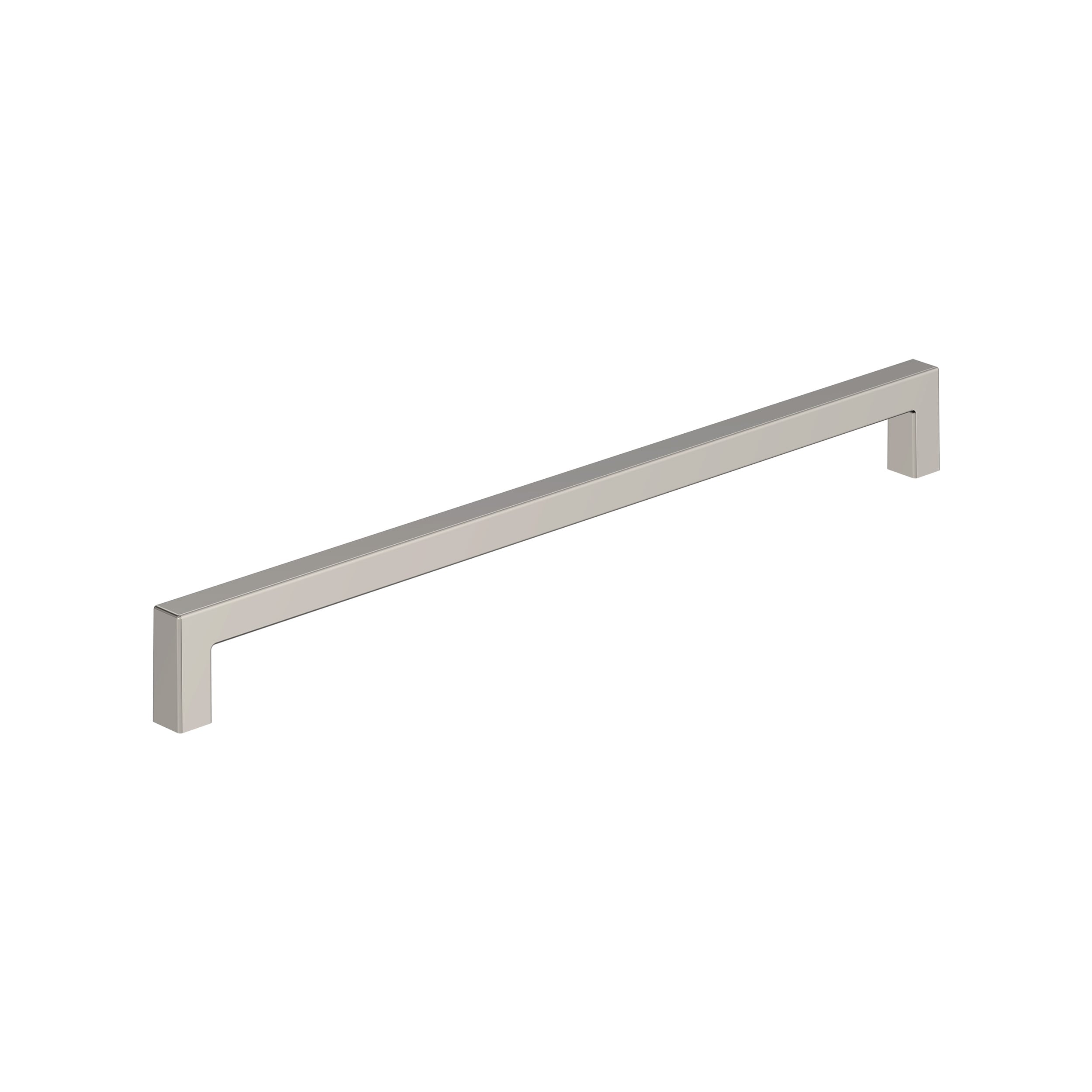 Amerock BP36910PN Monument 10-1/16-in , 256mm Center to Center Polished Nickel Cylindrical Bar