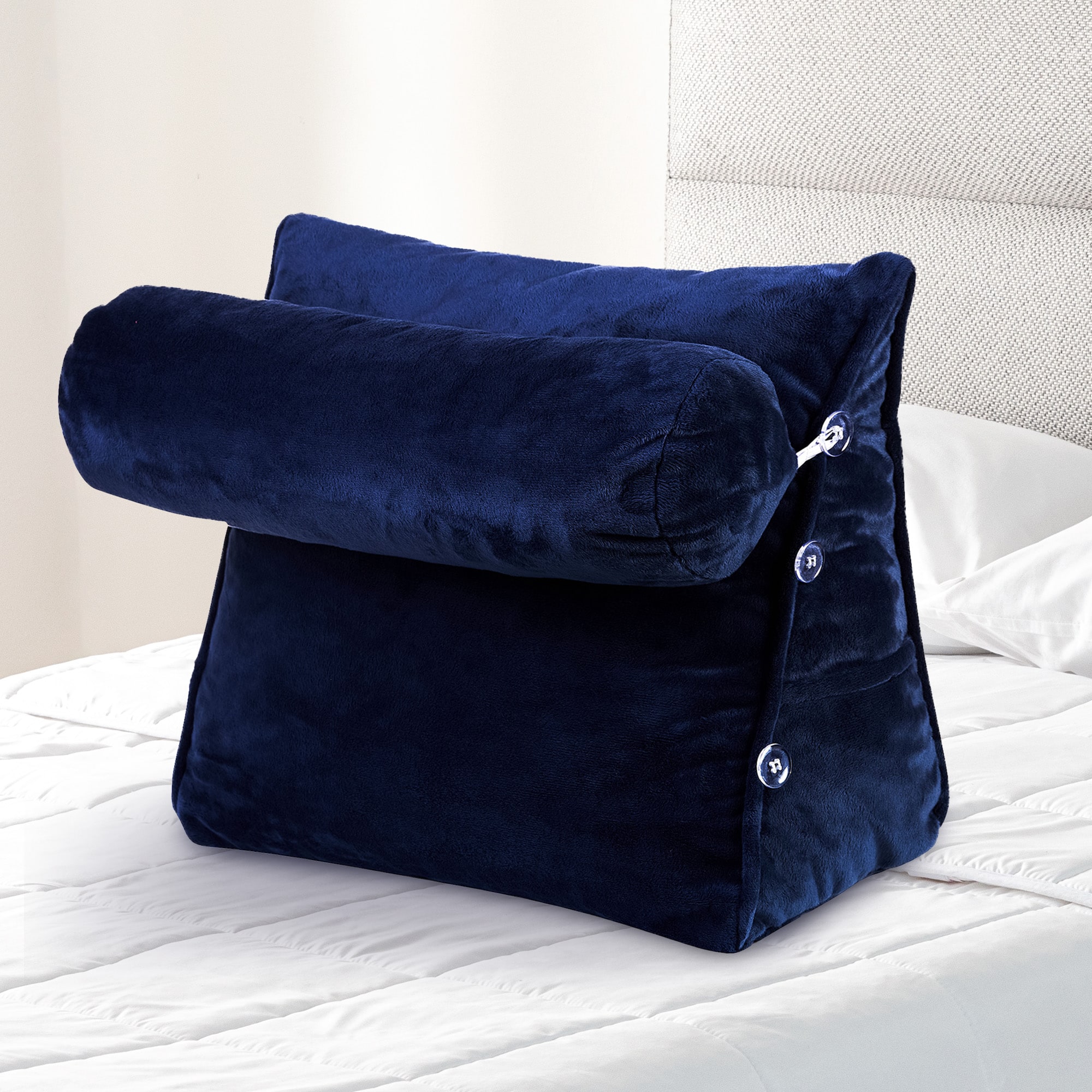 Cheer Collection CC-HFBOLWDGPL-NVY Accent-Pillows - View #5