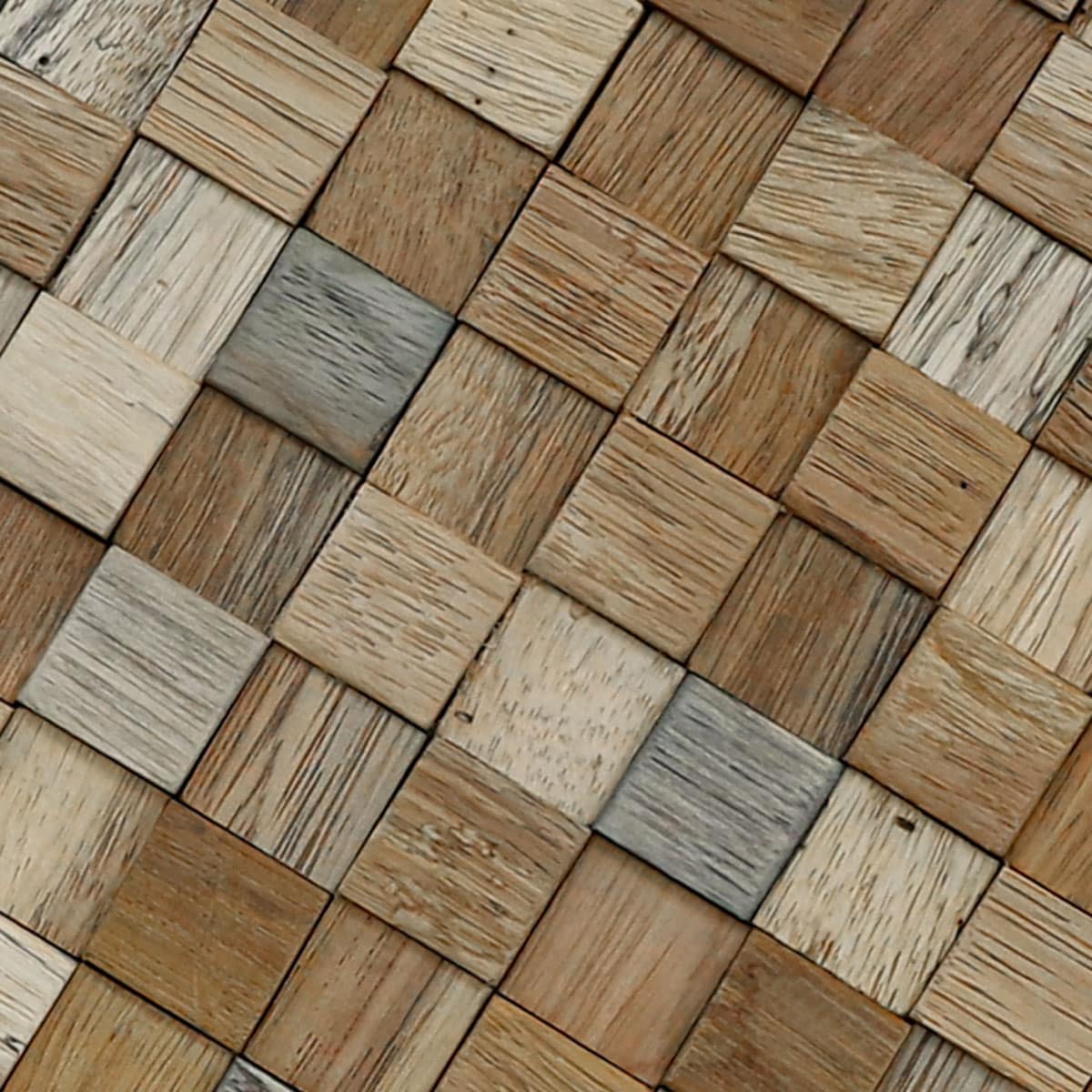 Tiles, Mosaic Wood Tiles, Mosaic Tiles, Reclaimed Wood Tile