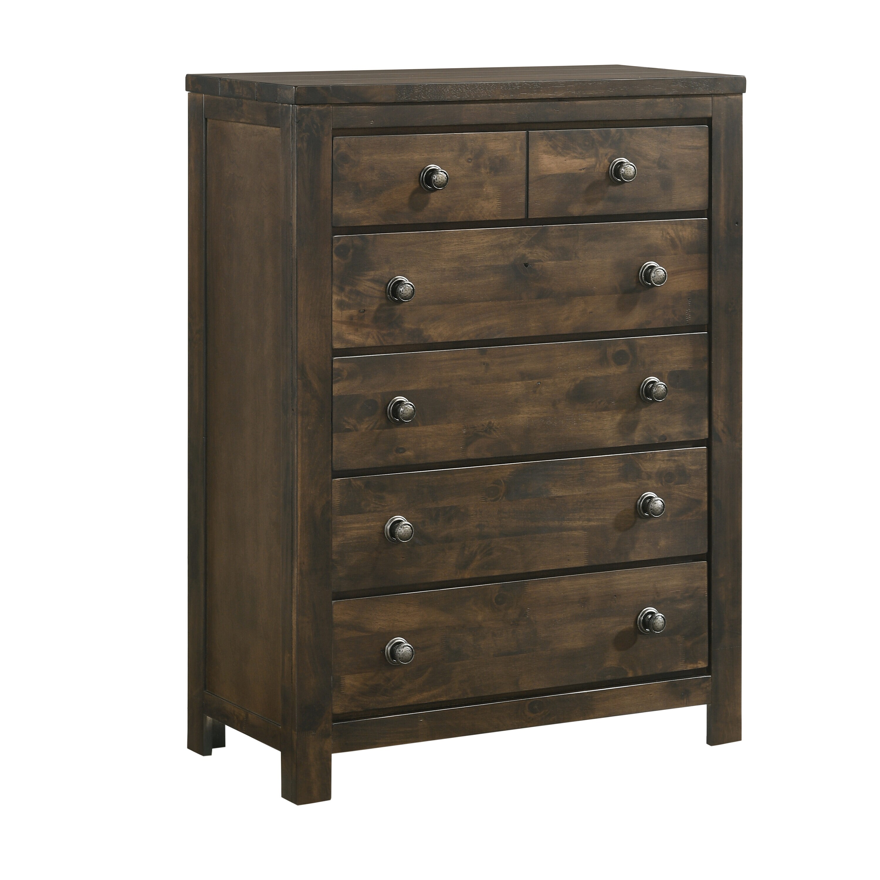Benzara BM220439 Rustic Gray Accent Chest