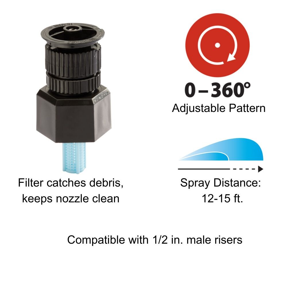 Rain Bird A-17-AP-C1 Underground-Sprinkler-Rep-Nozzles - View #2