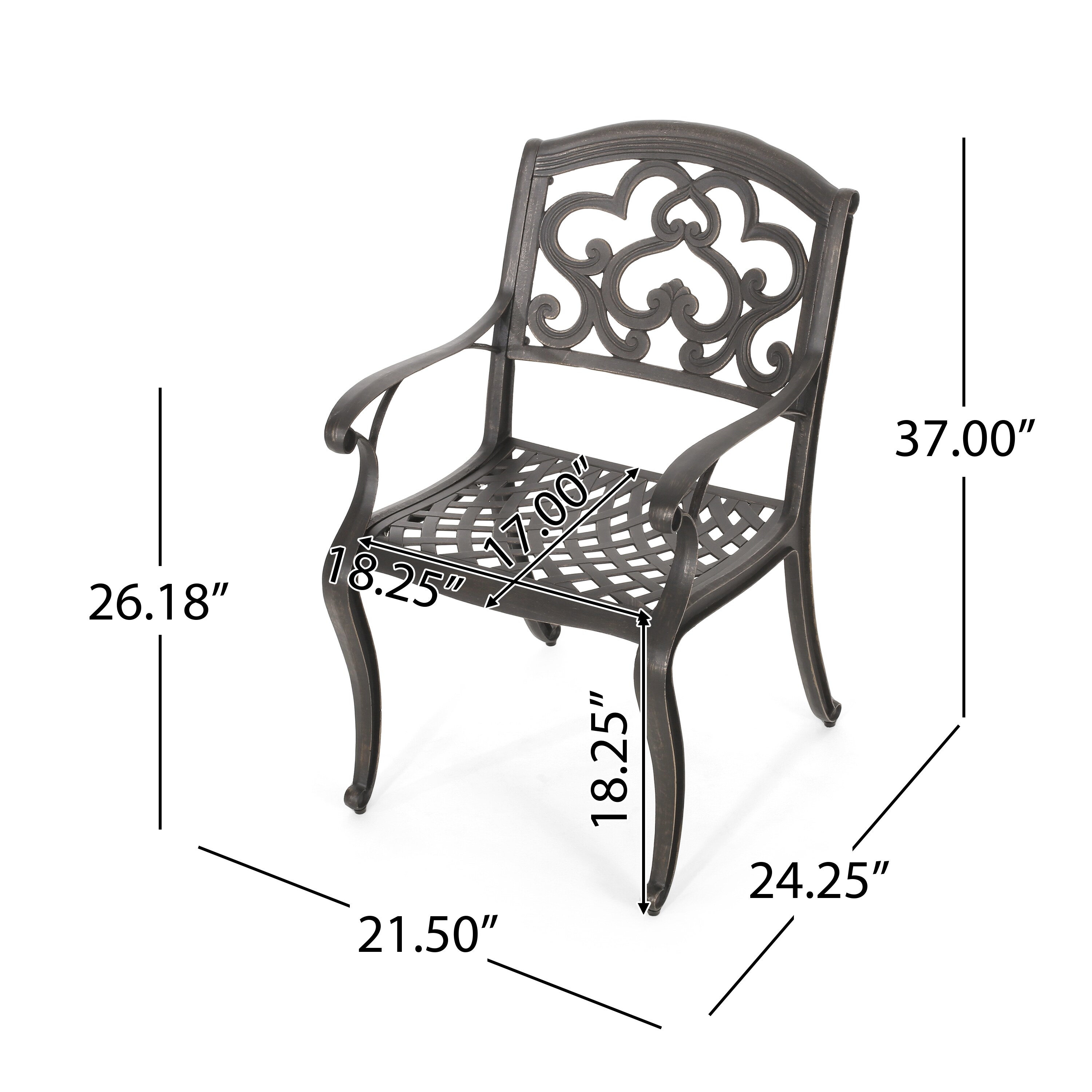 Clihome CL-NI-60096-1 Patio-Chairs - View #9