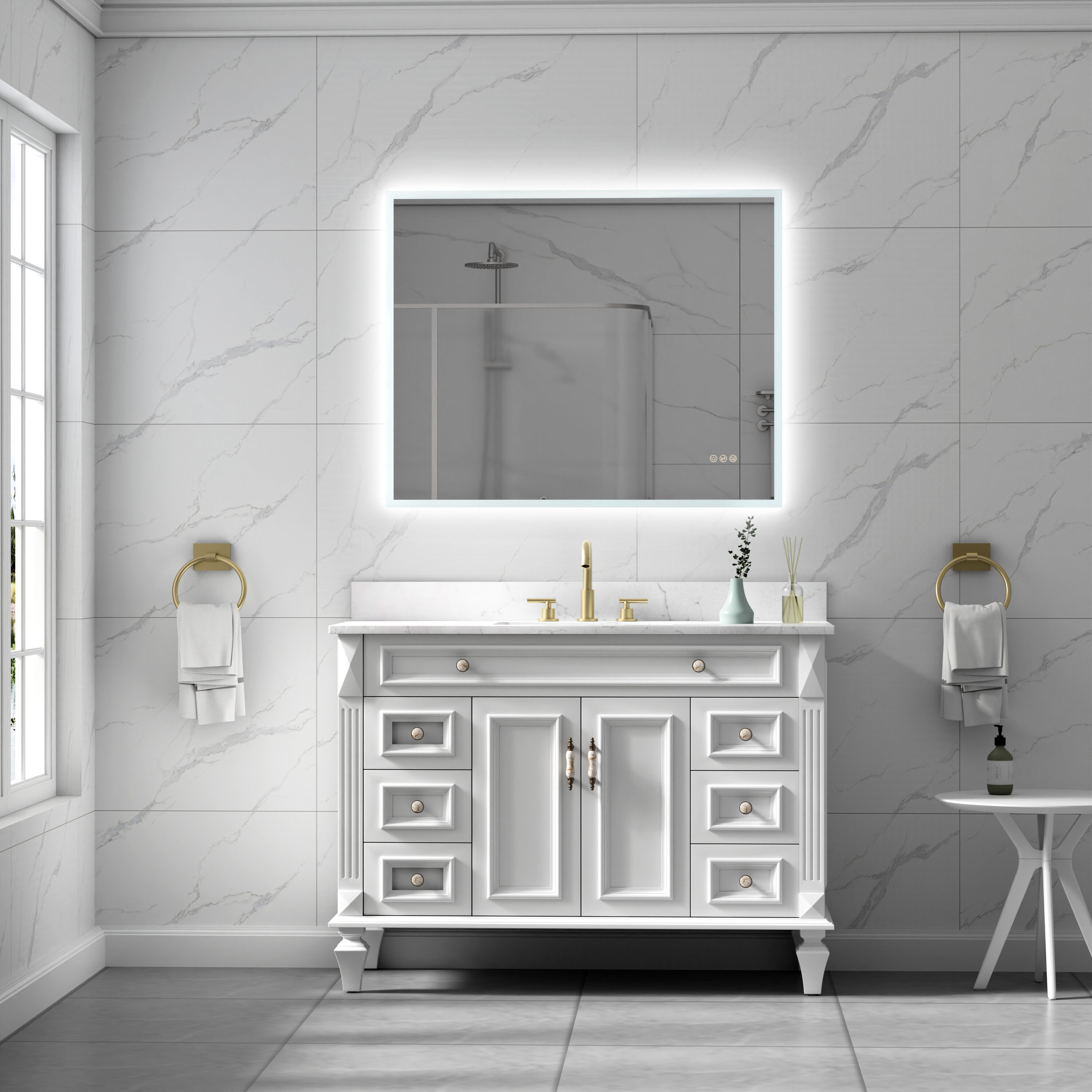 Forclover MRC-W10A4032 Framed-Bath-Mirrors - View #14