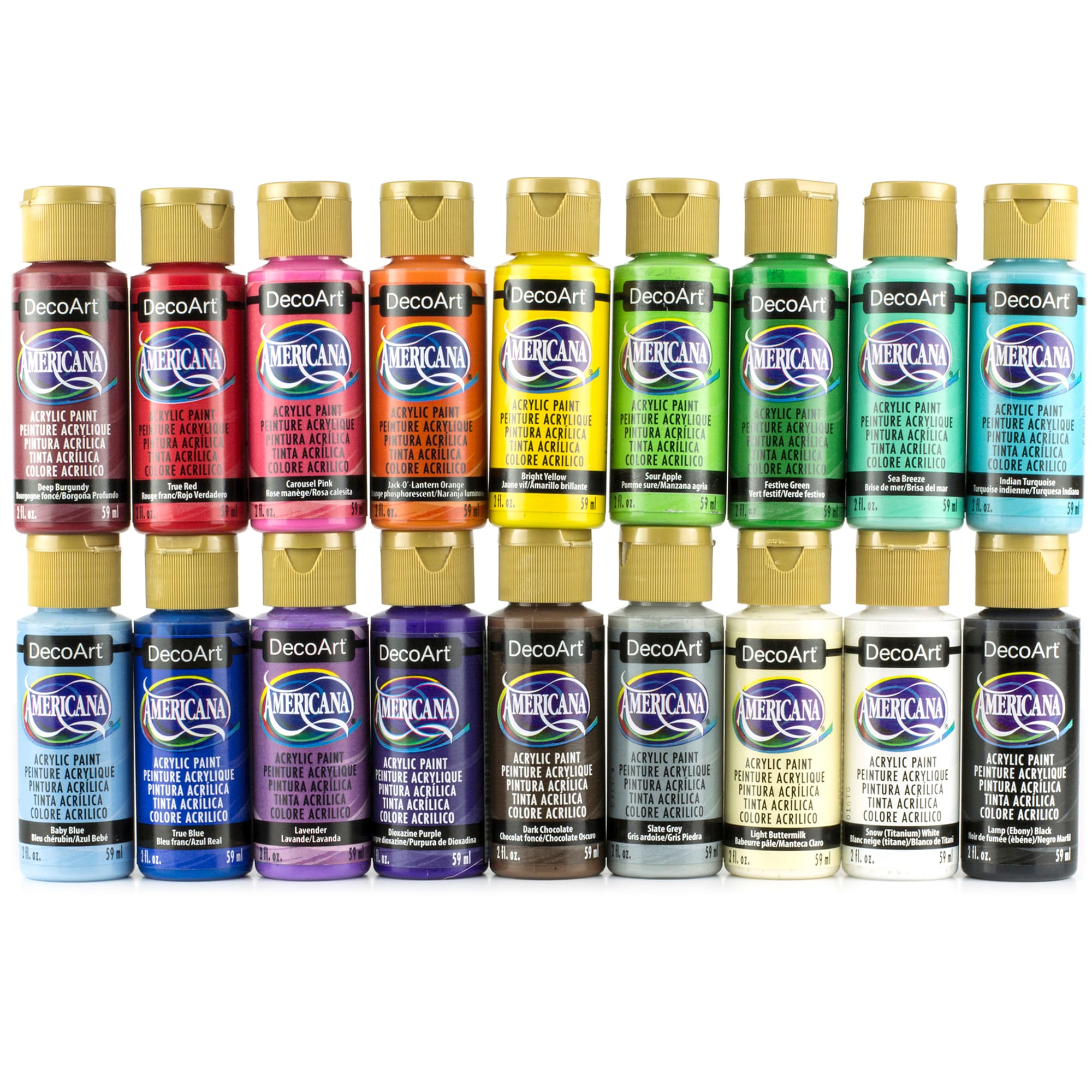 DecoArt Matte Acrylic Tintable Paint (2-oz) in the Craft Paint department  at