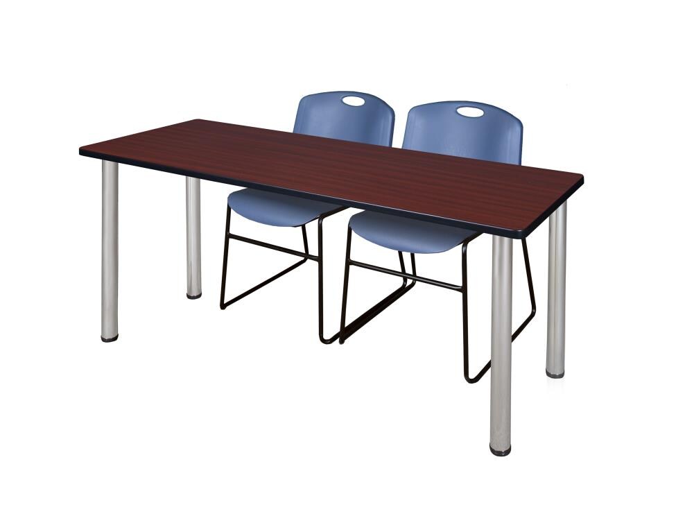 Regency MT6024MHBPCM44BE Training Brown 4-Person Training Table (60-in W x 29-in H)