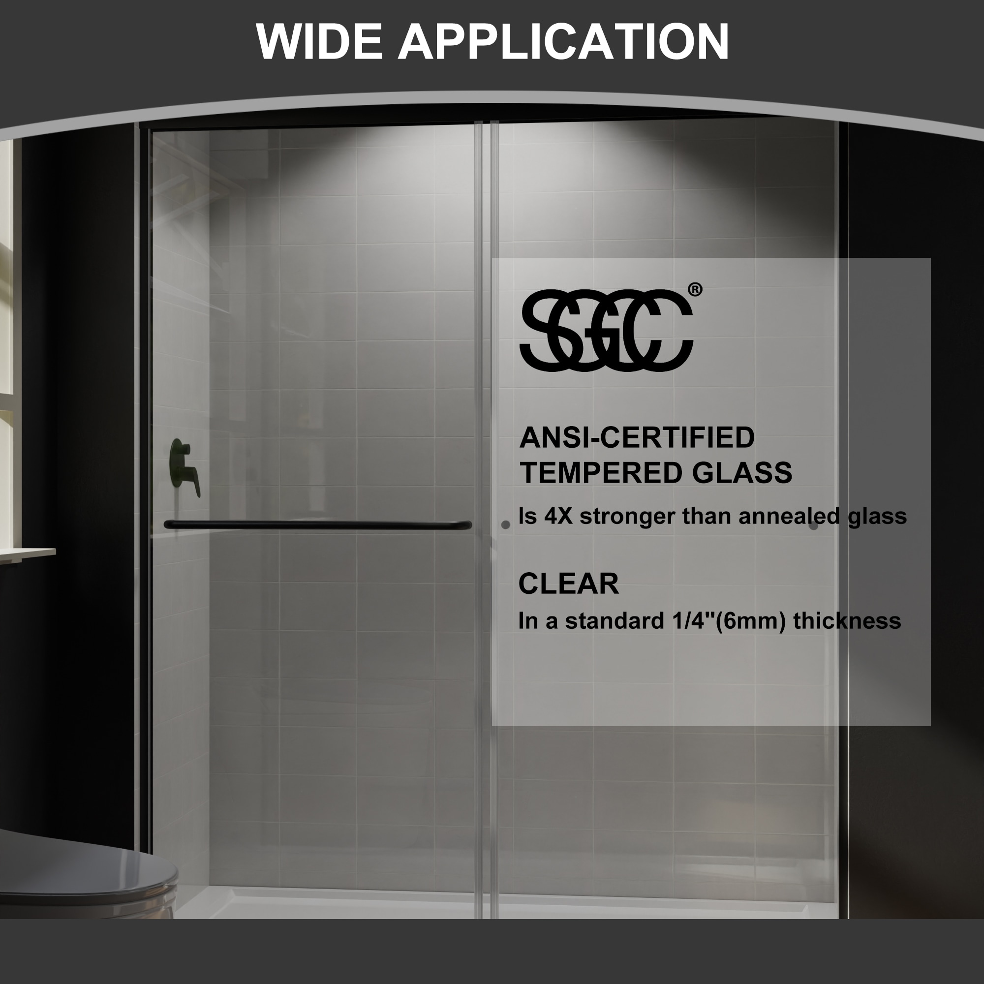 WELLFOR QSD-SS021CB Shower-Doors - View #5