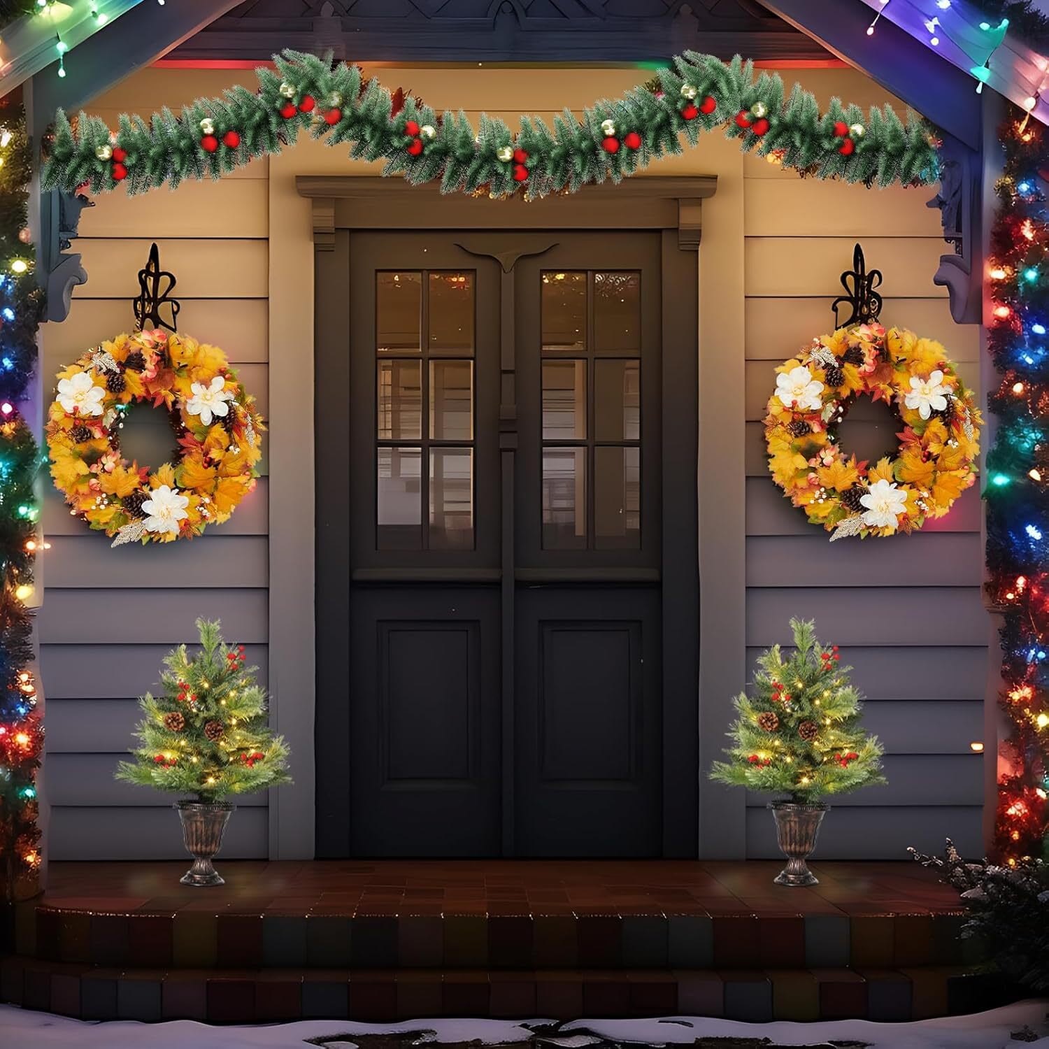 Qeetex GGL-PHK-36BB9XJ4 Artificial-Christmas-Trees - View #3