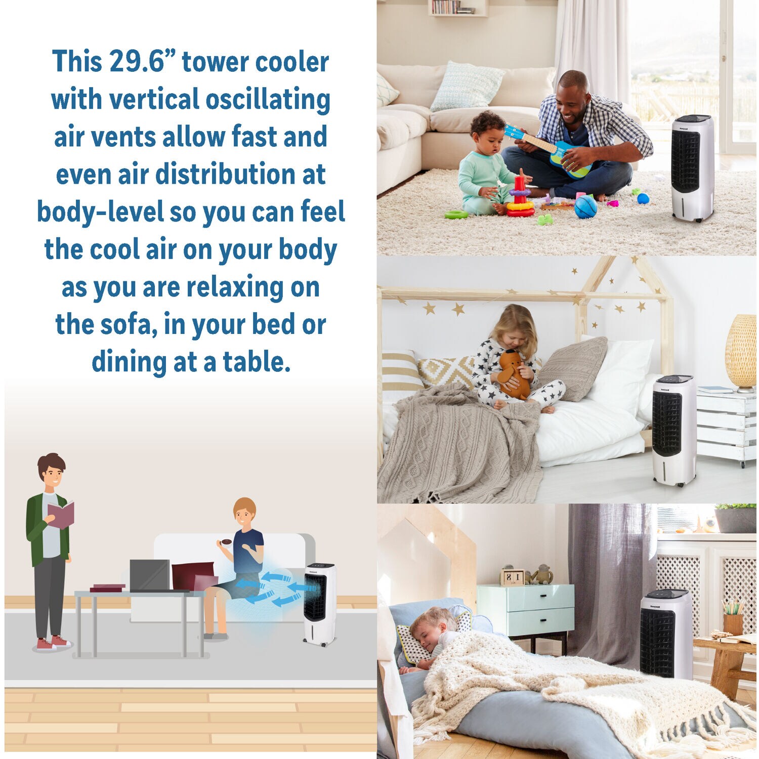 Honeywell TC10PEU Evaporative-Cooler - View #8