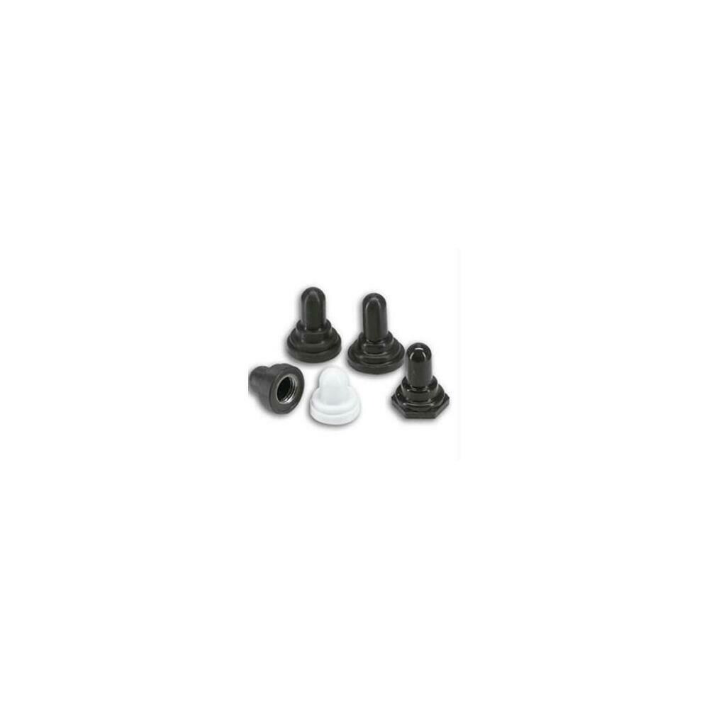  ZX9CW33912 Circuit Breaker Boot- 5/8 Round Nut- White-