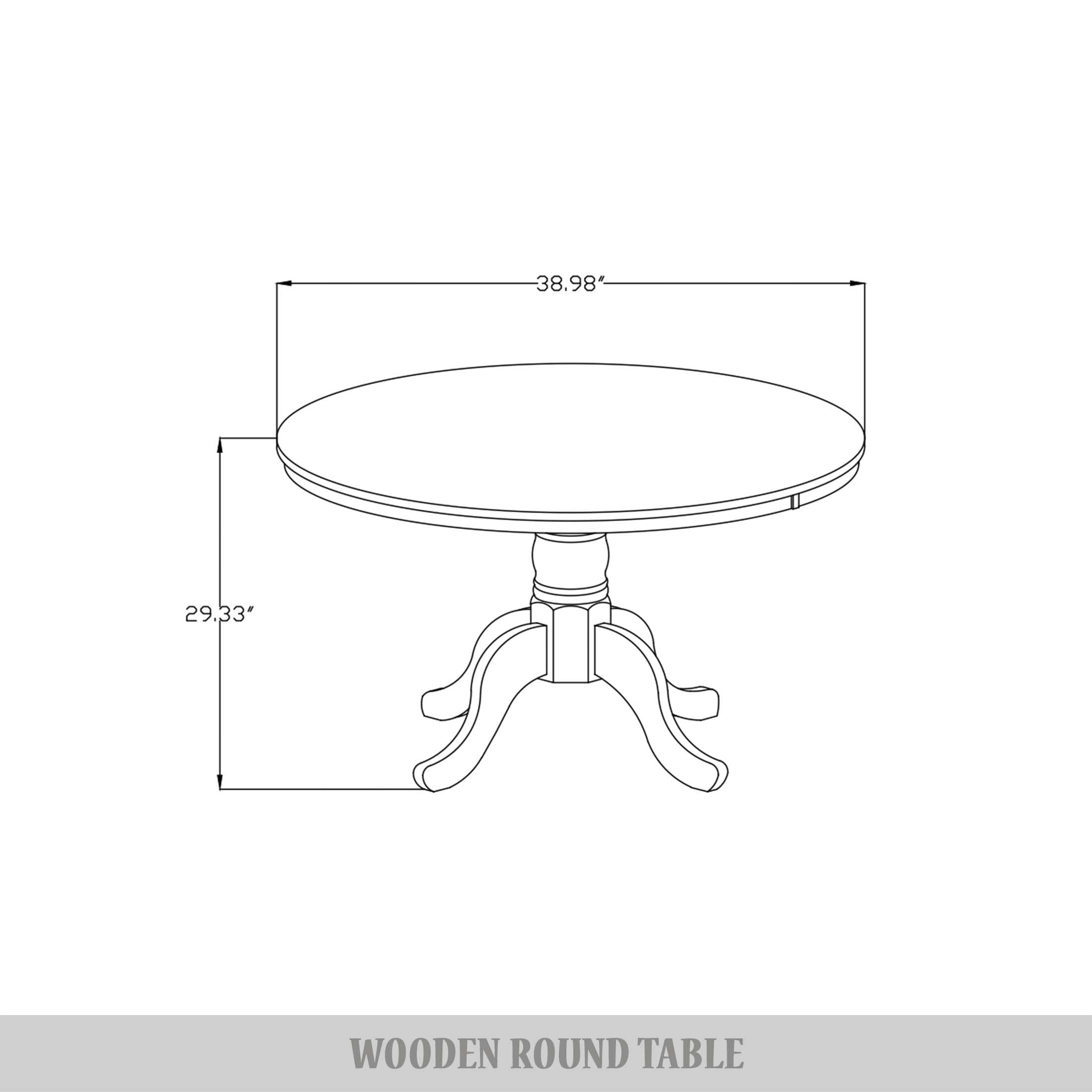 ChaletPosh C3082TRD39-BK-5X Dining-Sets - View #13