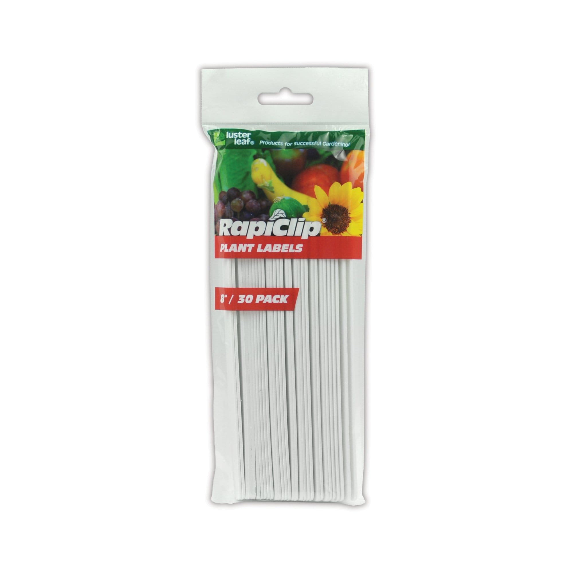 Luster Leaf Luster Leaf 8 White Plastic Plant Labels 30 Pack #843