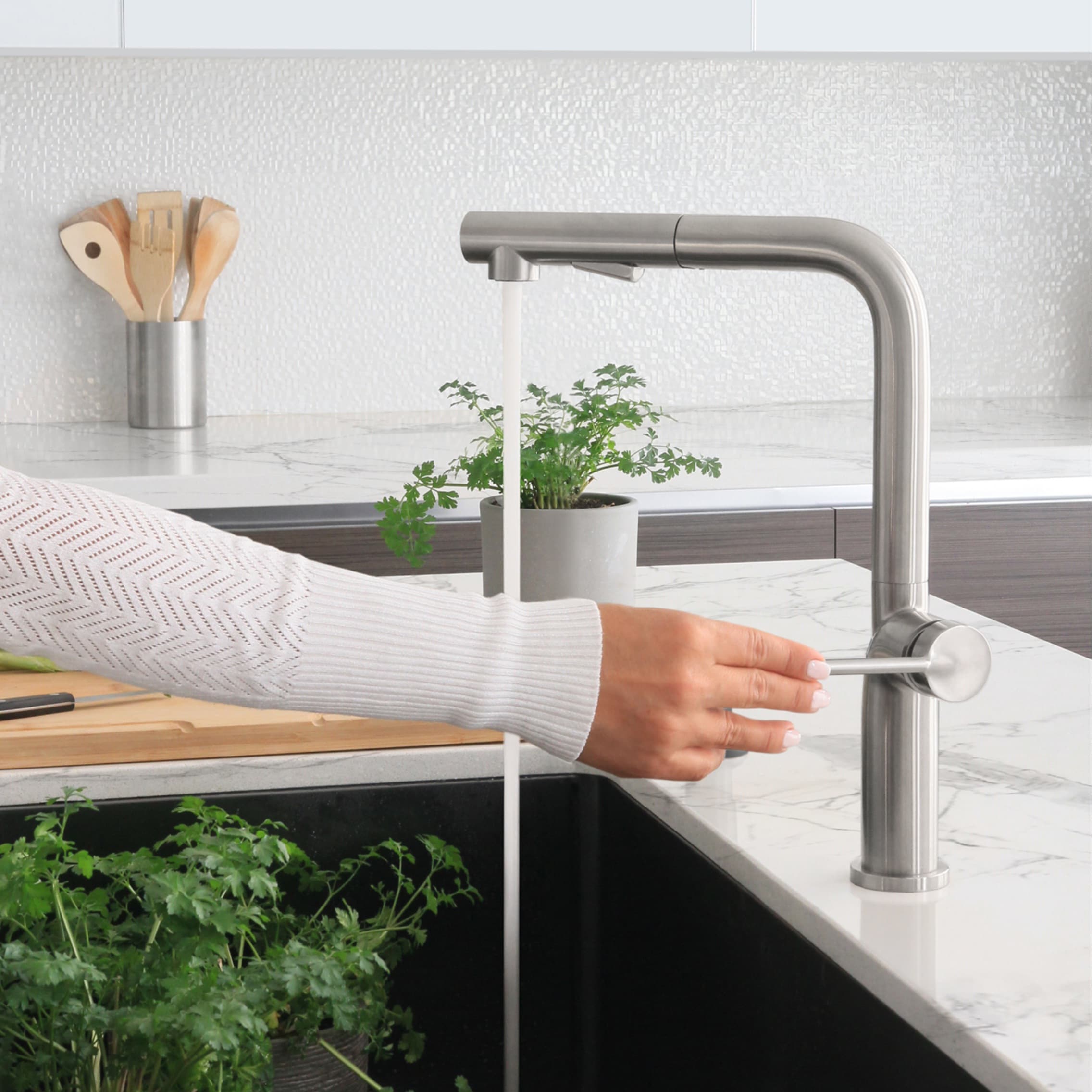 Stylish K-146S Kitchen-Faucets - View #2