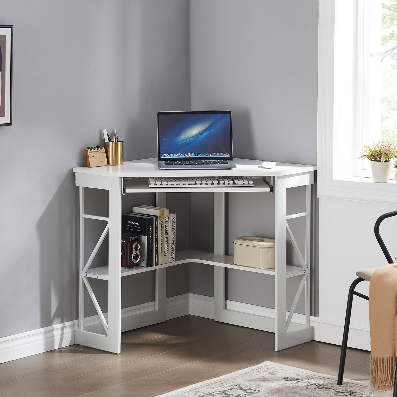 Vecelo LOE-XJM-CD03-WHE desks - View #4