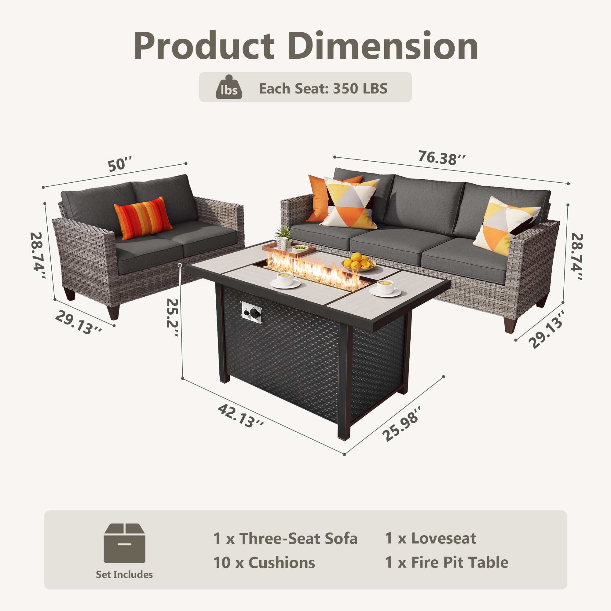 XIZZI XSQL1132-IFP Patio-Sofas-Daybeds - View #6