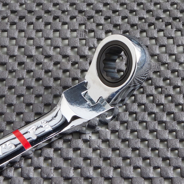 Kobalt 7/16-in 12-point Standard (SAE) Flexible Head Ratchet Wrench Kobalt 7/16-in 12-point Standard (SAE) Flexible Head Ratchet Wrench
