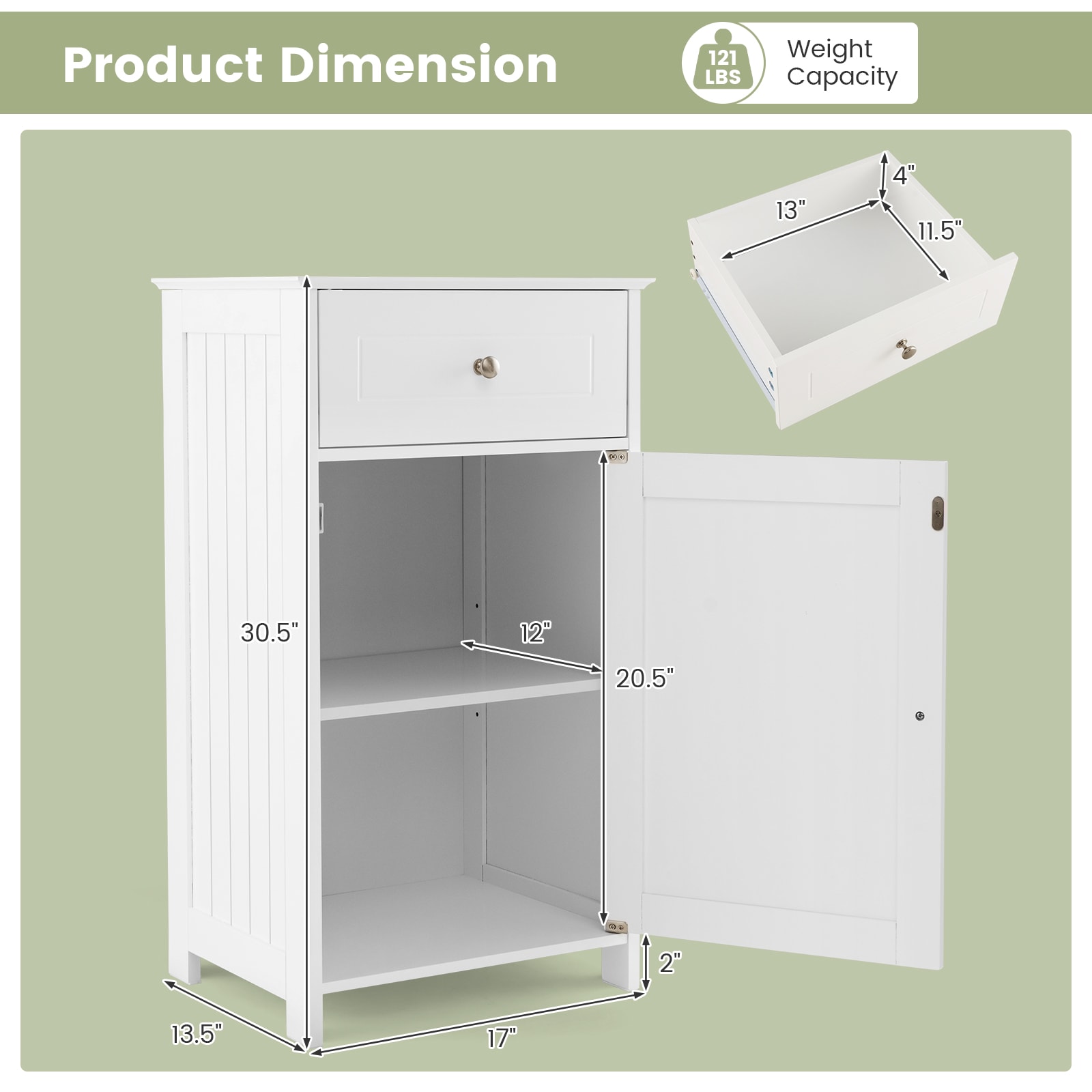 LIVIZA OUJ59095 Linen-Cabinets - View #3