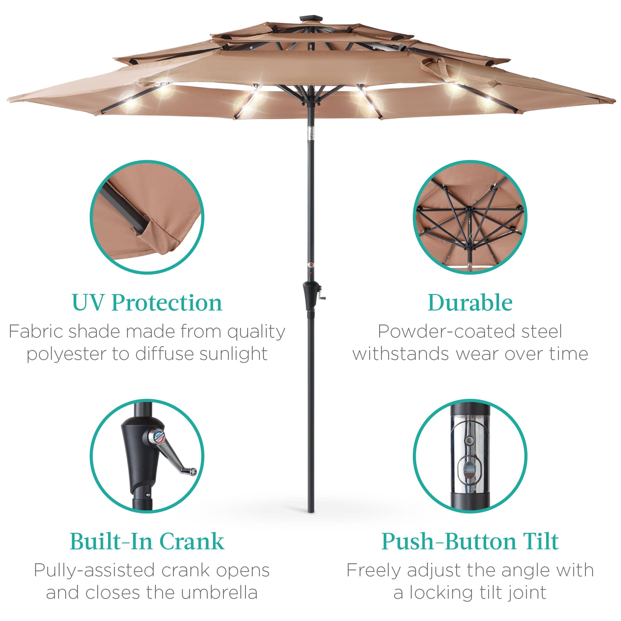 Best Choice Products SKY6388 Umbrellas-2 - View #4