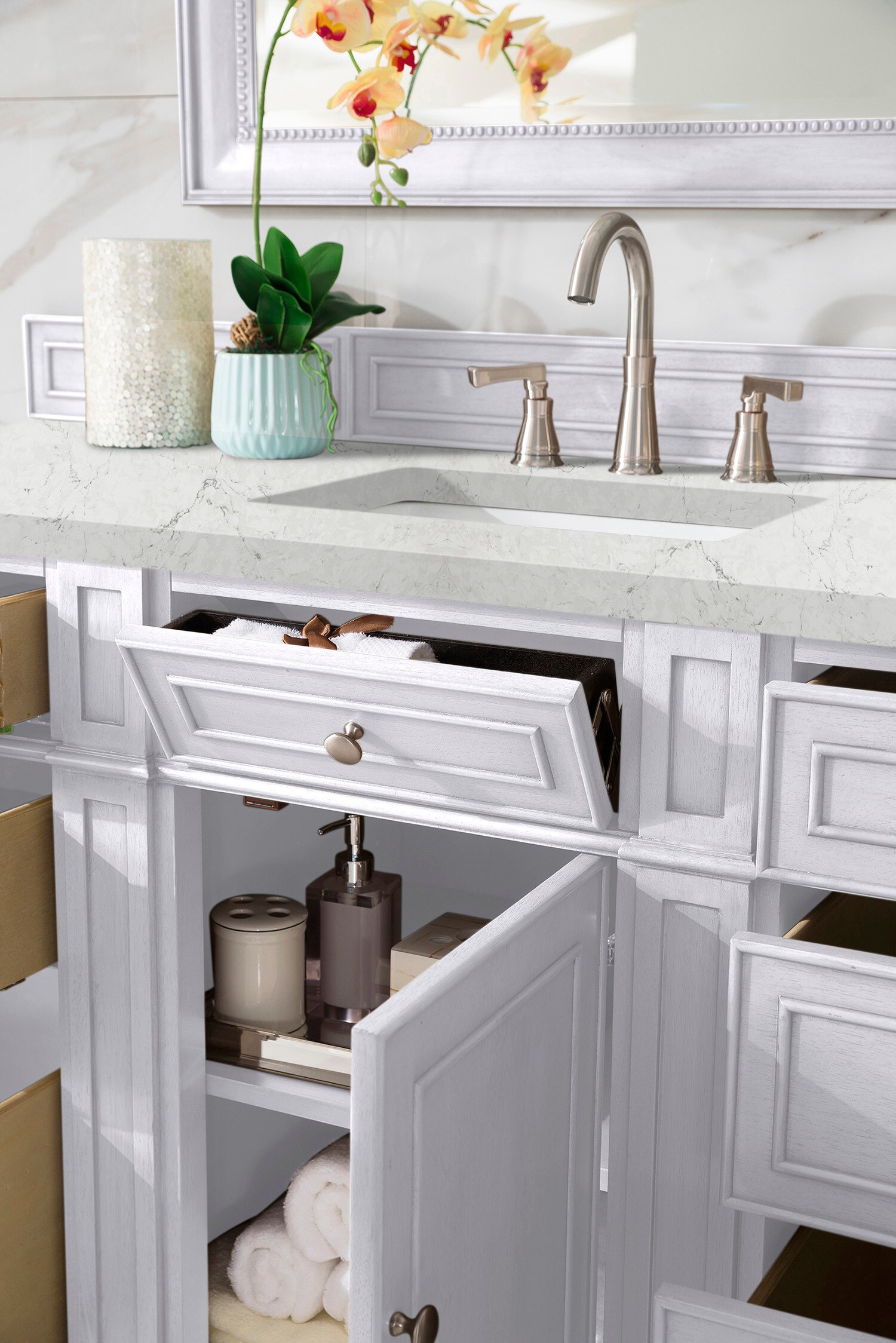 James Martin Vanities 157-V60S-BW-3EJP Bath-Vanity-Combo - View #4